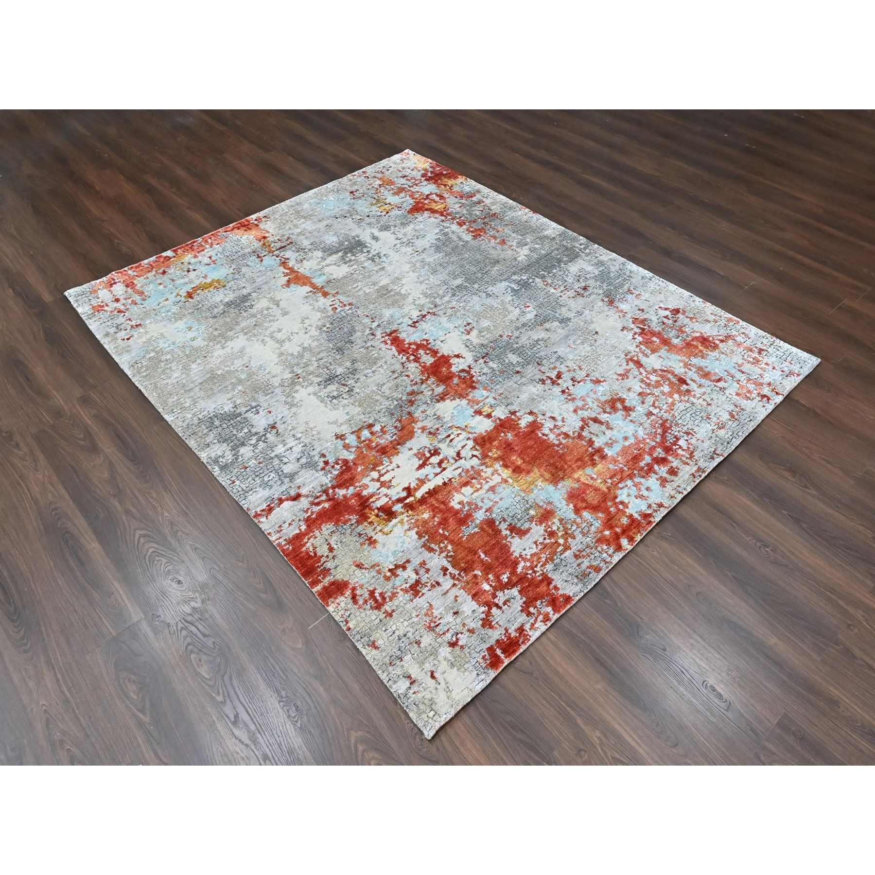 Modern-and-Contemporary-Hand-Knotted-Rug-52220