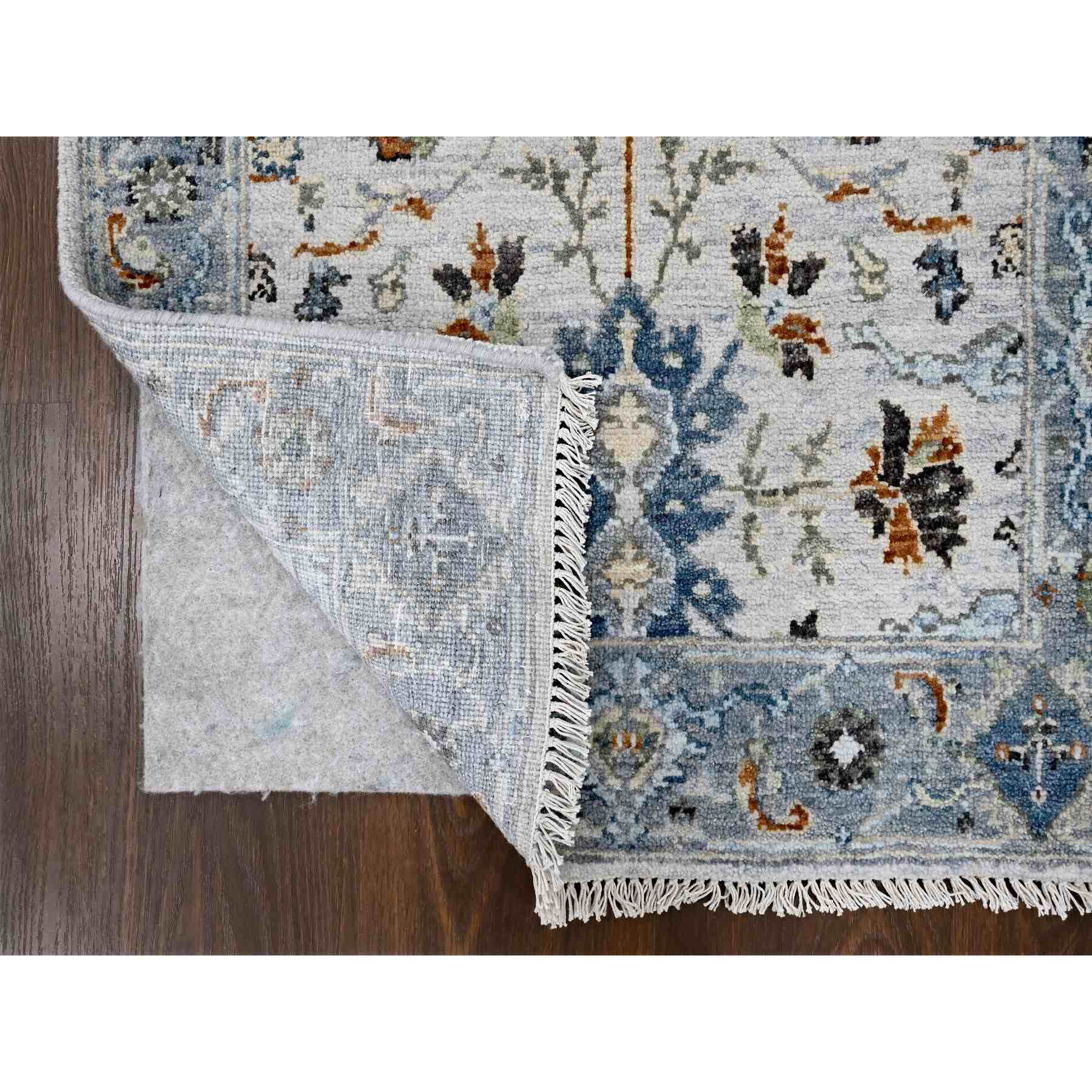 Oushak-And-Peshawar-Hand-Knotted-Rug-50405