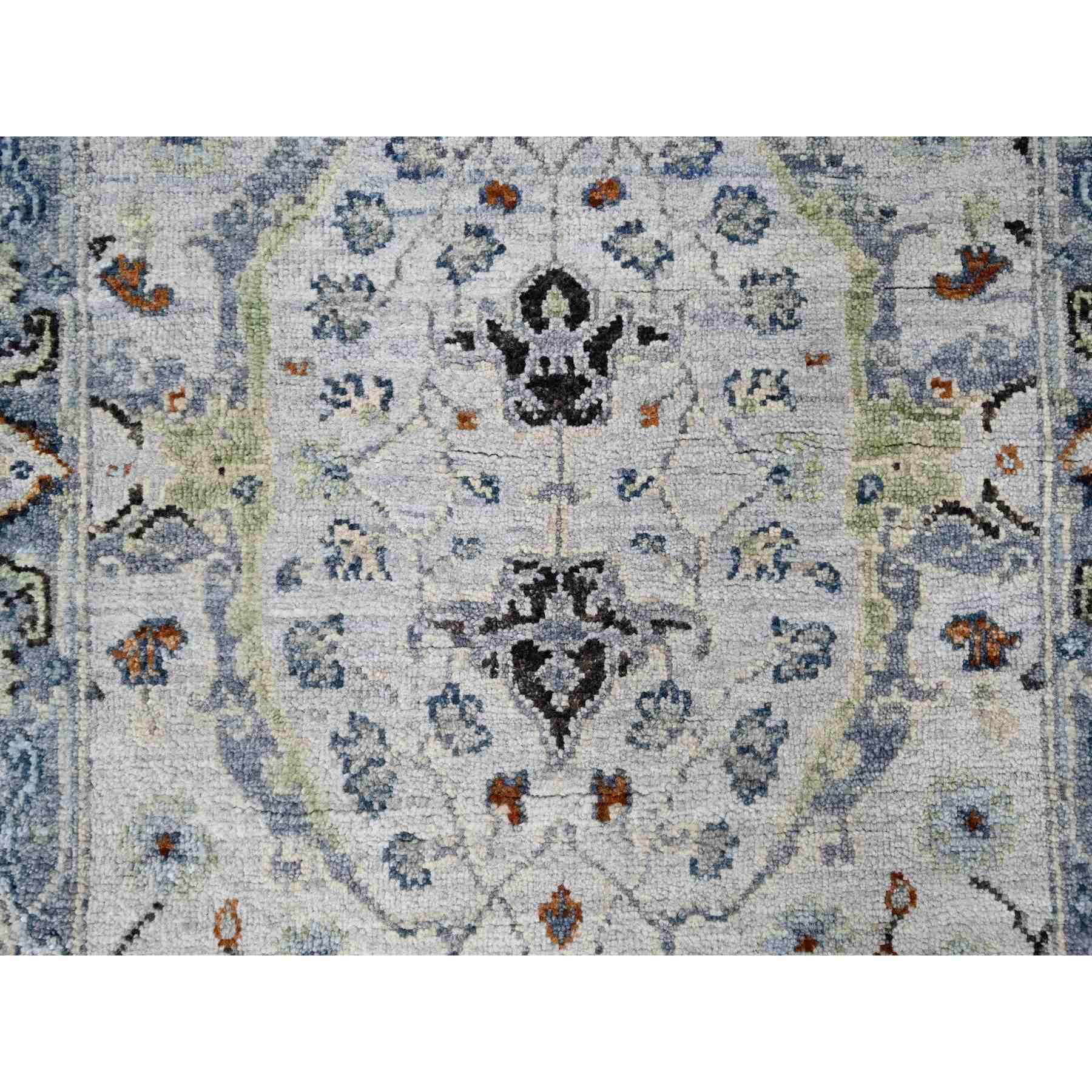 Oushak-And-Peshawar-Hand-Knotted-Rug-50405