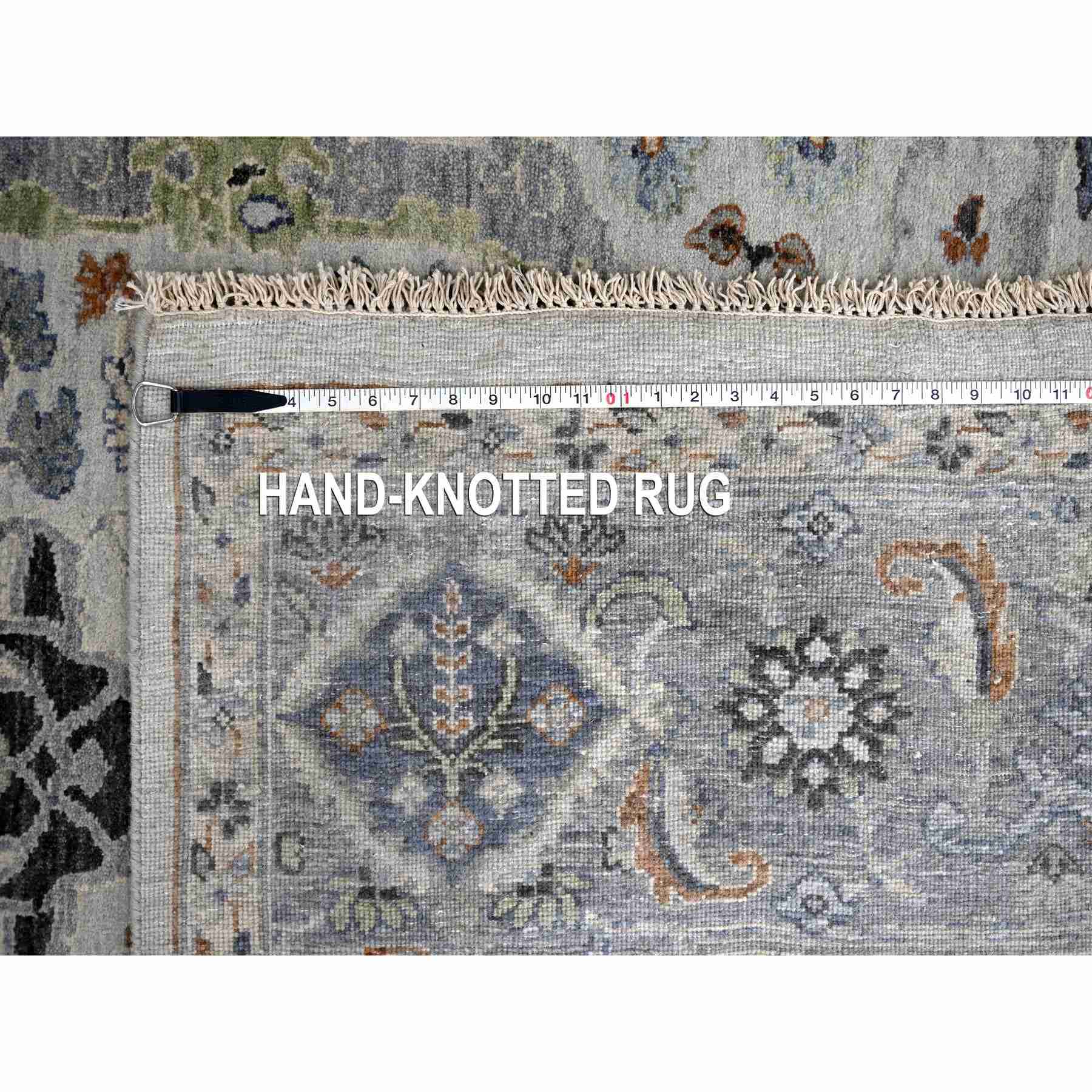 Oushak-And-Peshawar-Hand-Knotted-Rug-50465