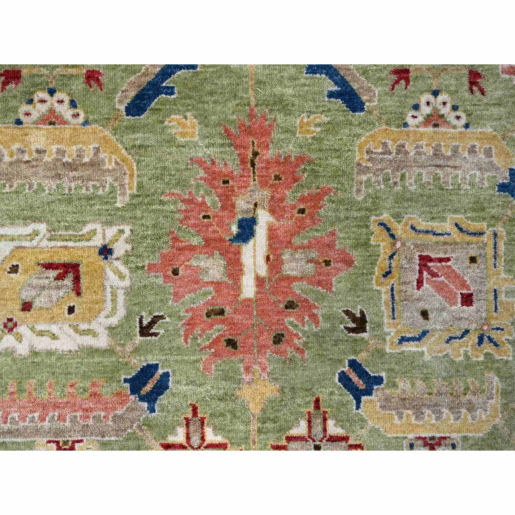 Oushak-And-Peshawar-Hand-Knotted-Rug-50570