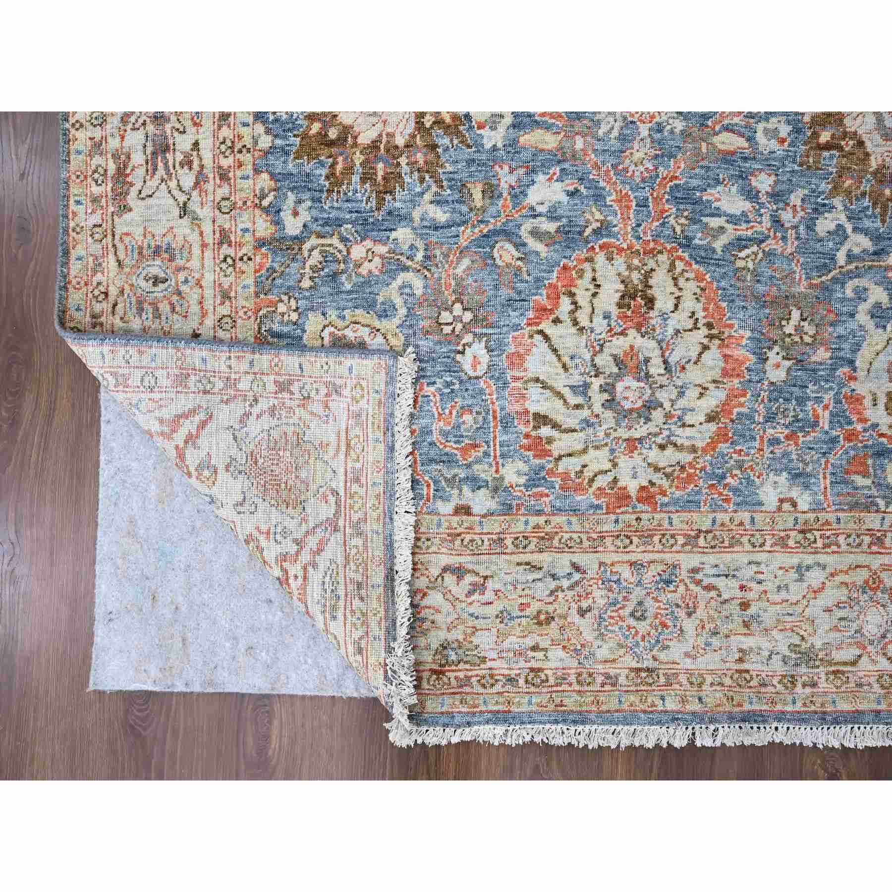 Oushak-And-Peshawar-Hand-Knotted-Rug-50605