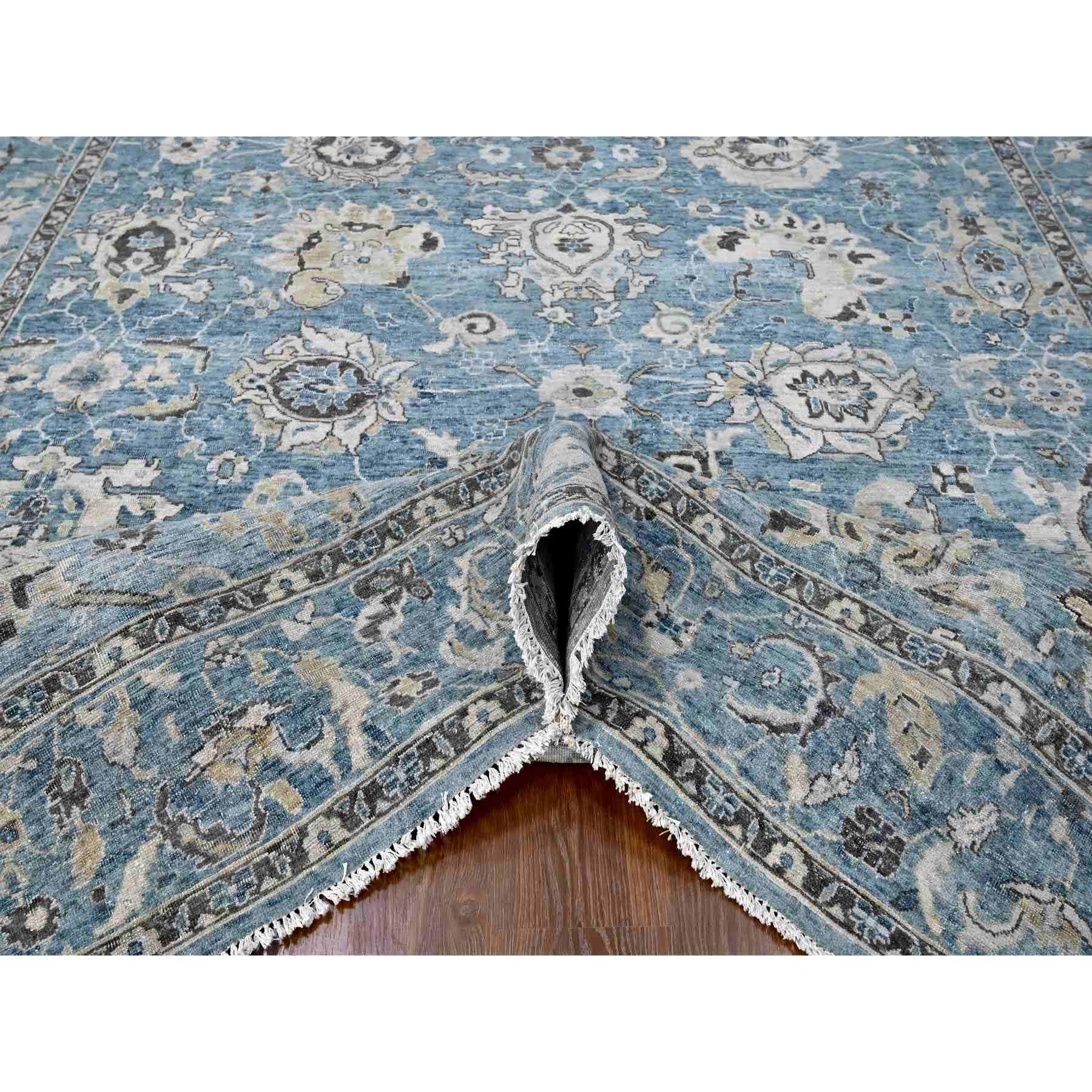 Oushak-And-Peshawar-Hand-Knotted-Rug-50655