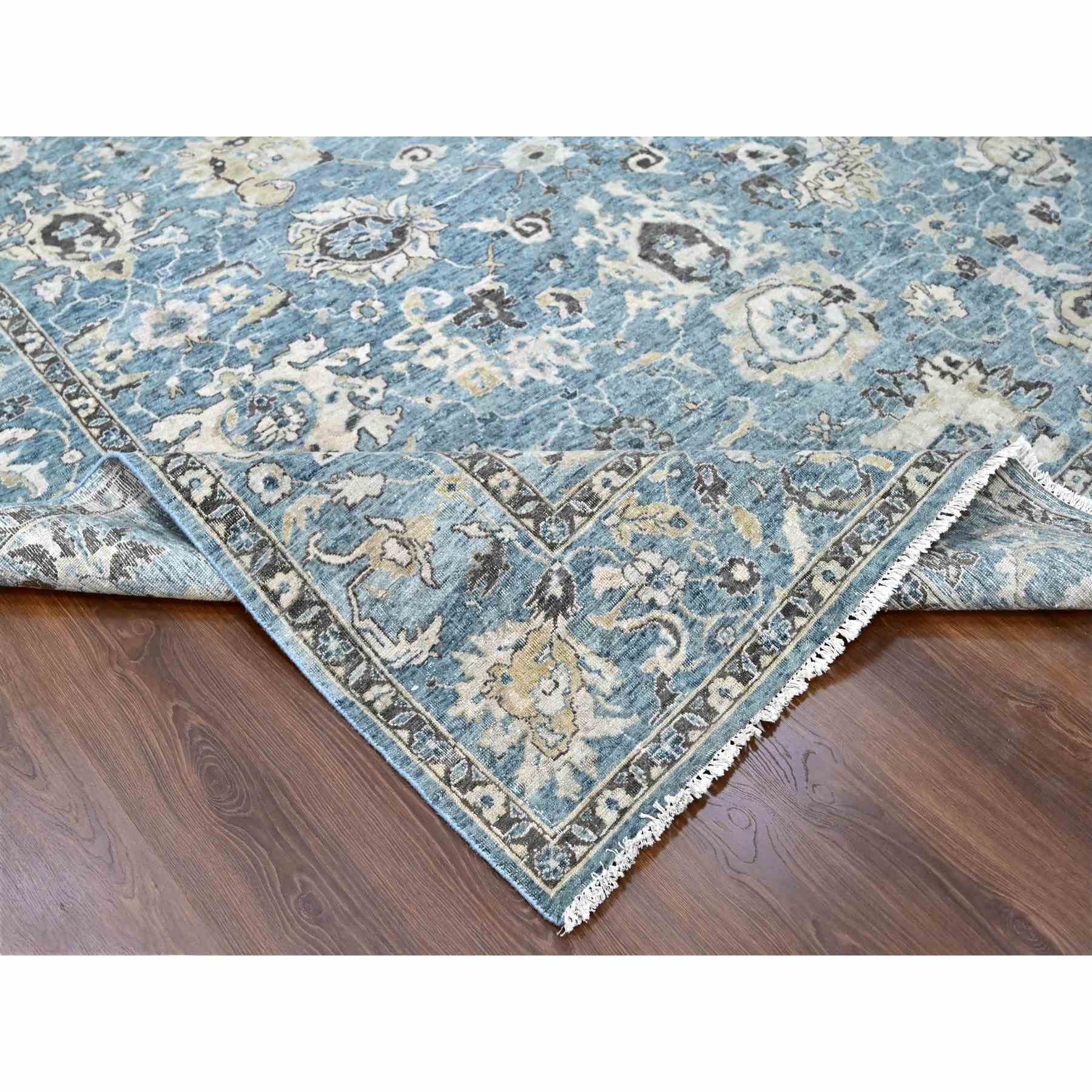 Oushak-And-Peshawar-Hand-Knotted-Rug-50655