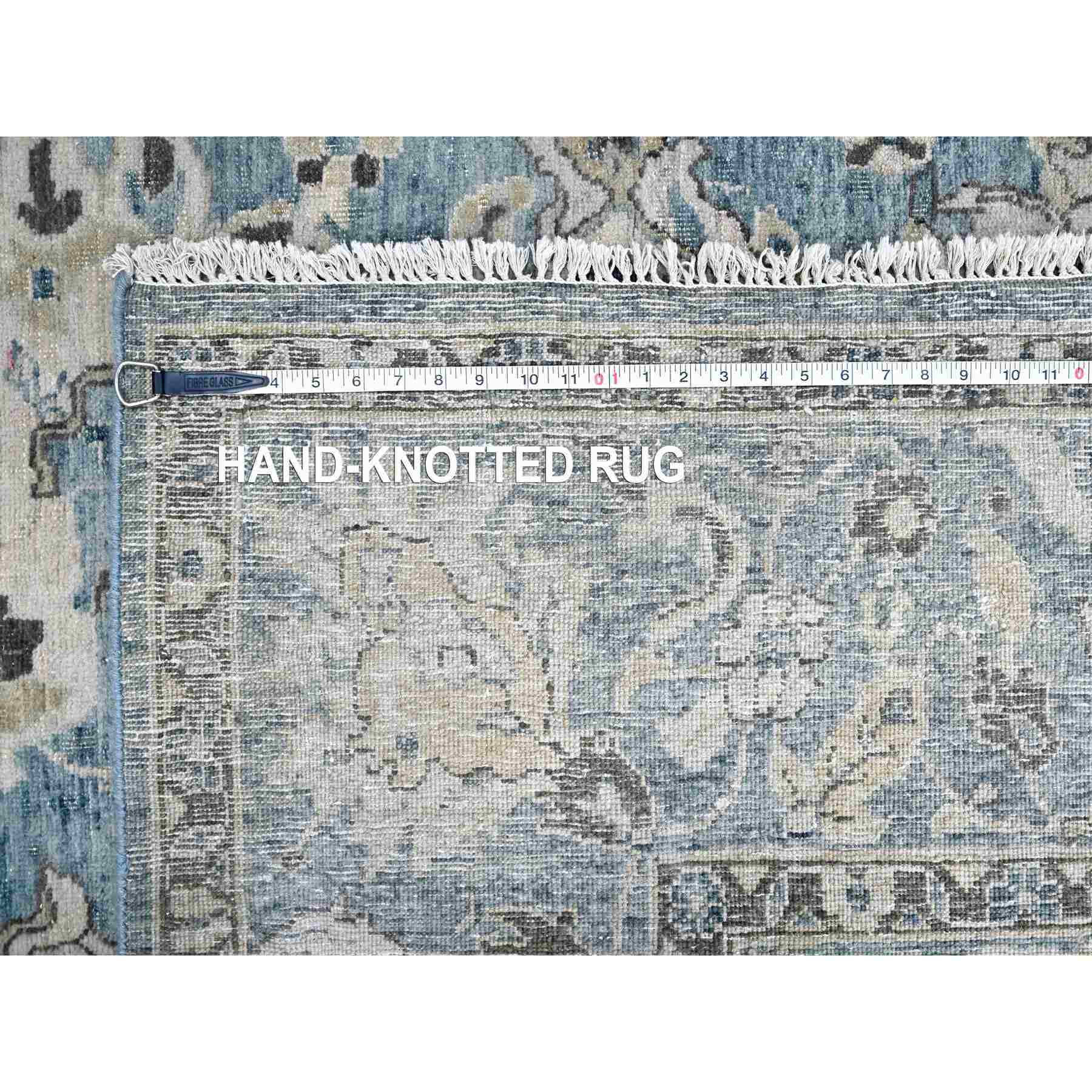 Oushak-And-Peshawar-Hand-Knotted-Rug-50655