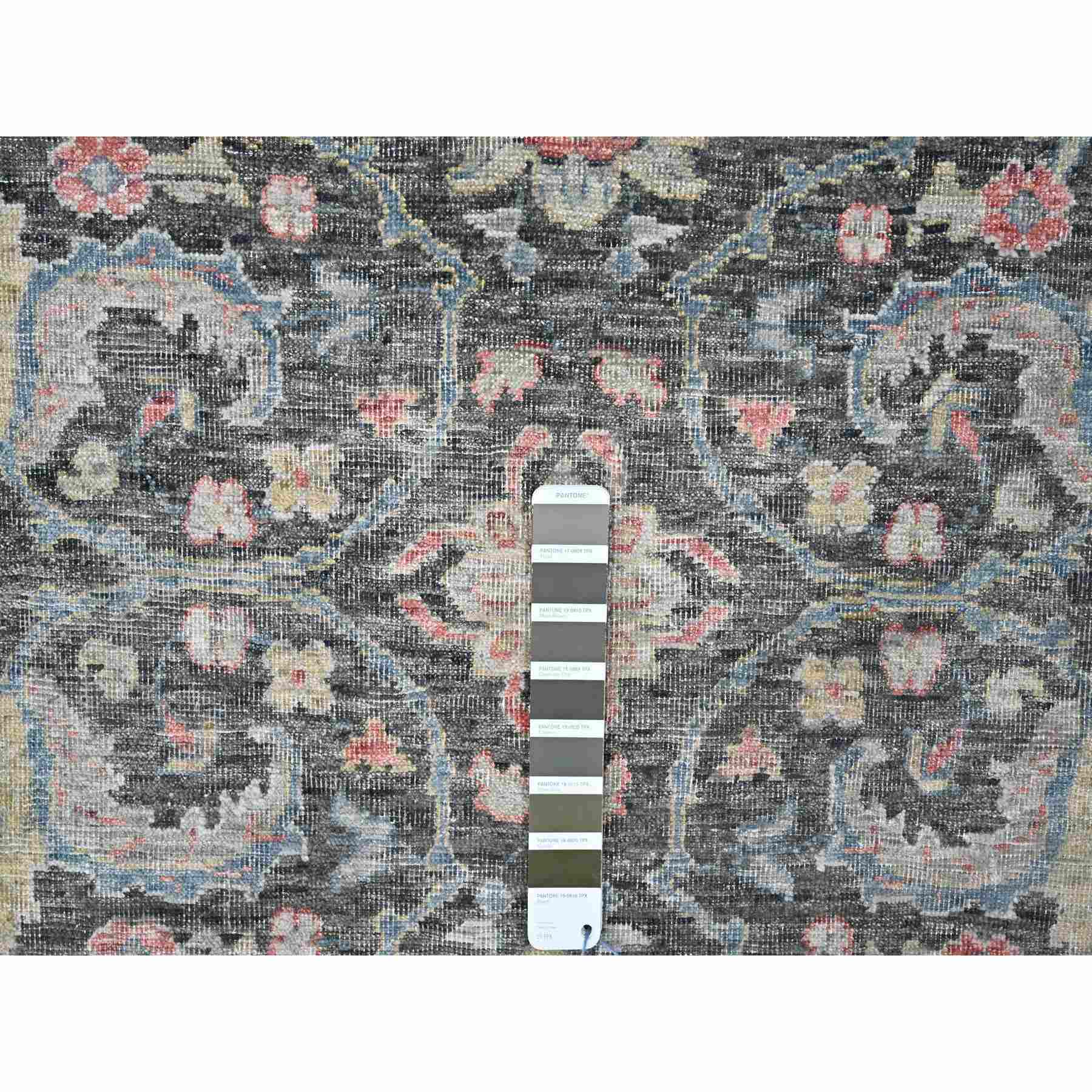 Oushak-And-Peshawar-Hand-Knotted-Rug-50670