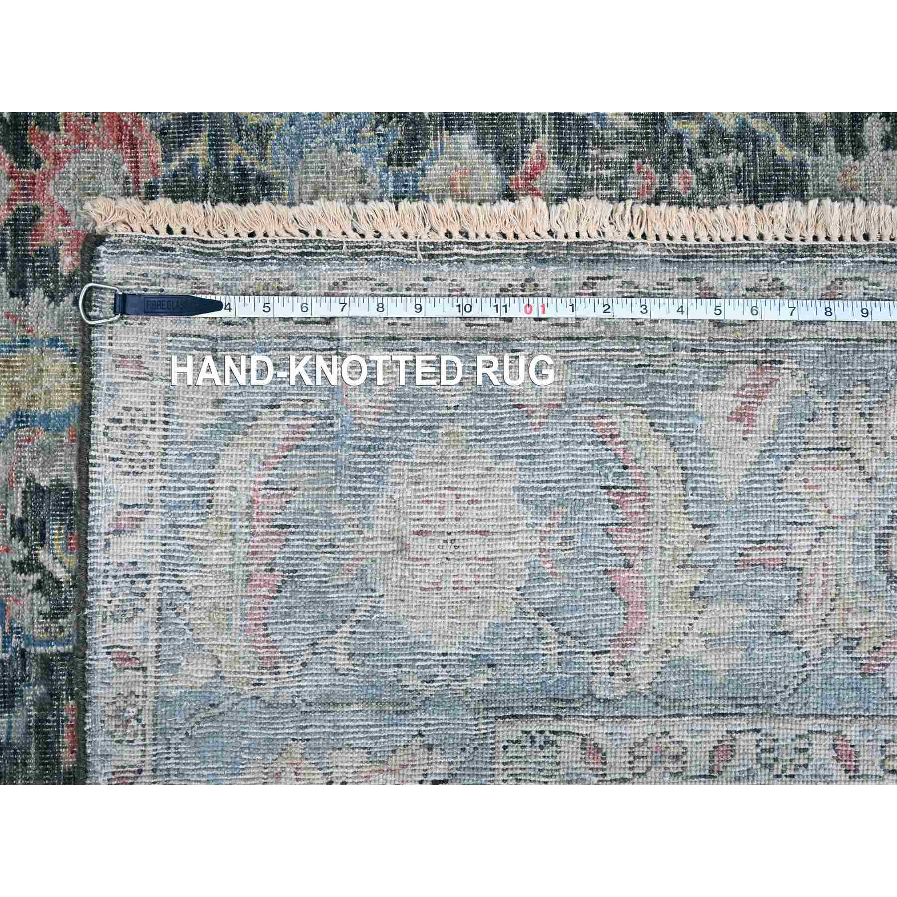 Oushak-And-Peshawar-Hand-Knotted-Rug-50670