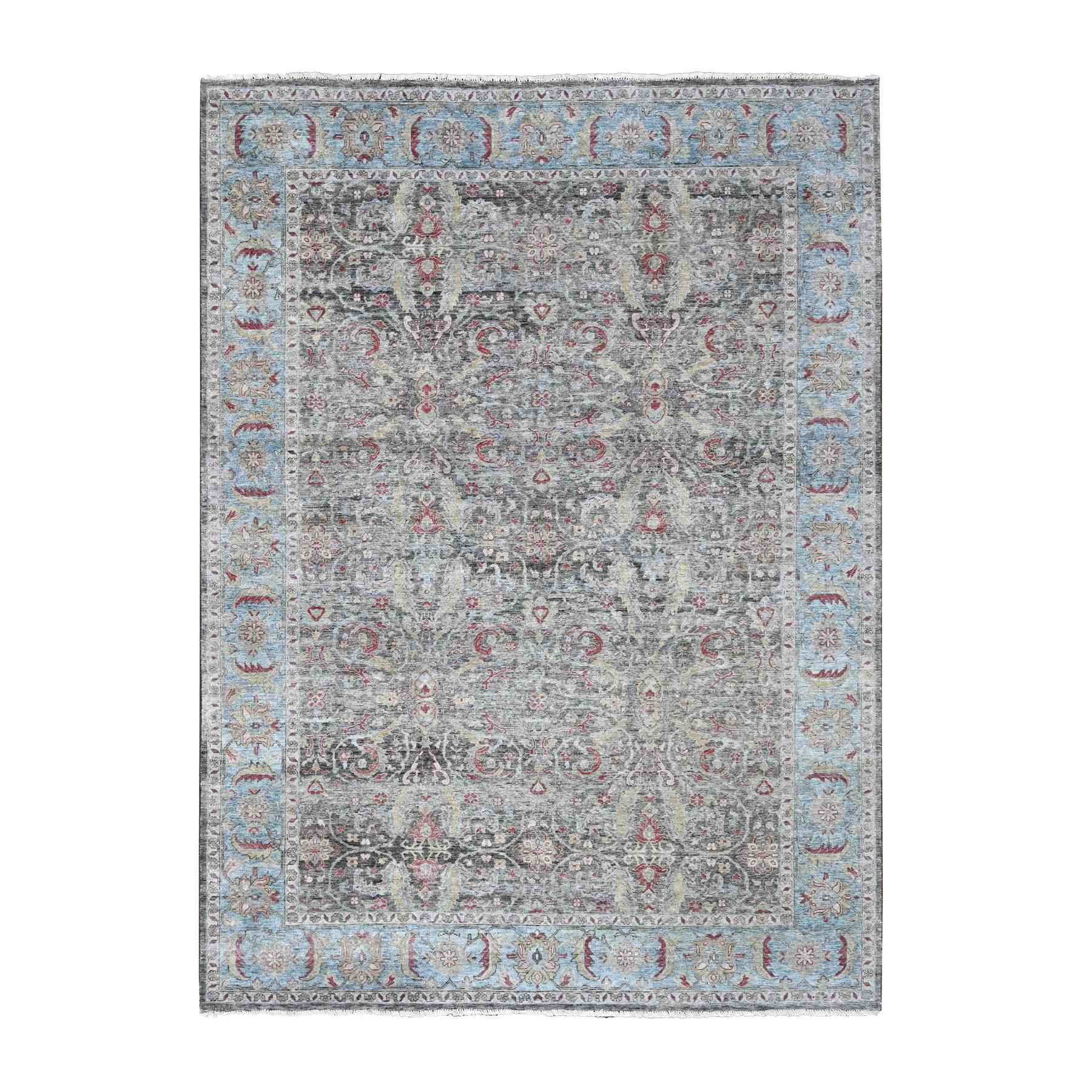 Oushak-And-Peshawar-Hand-Knotted-Rug-50675