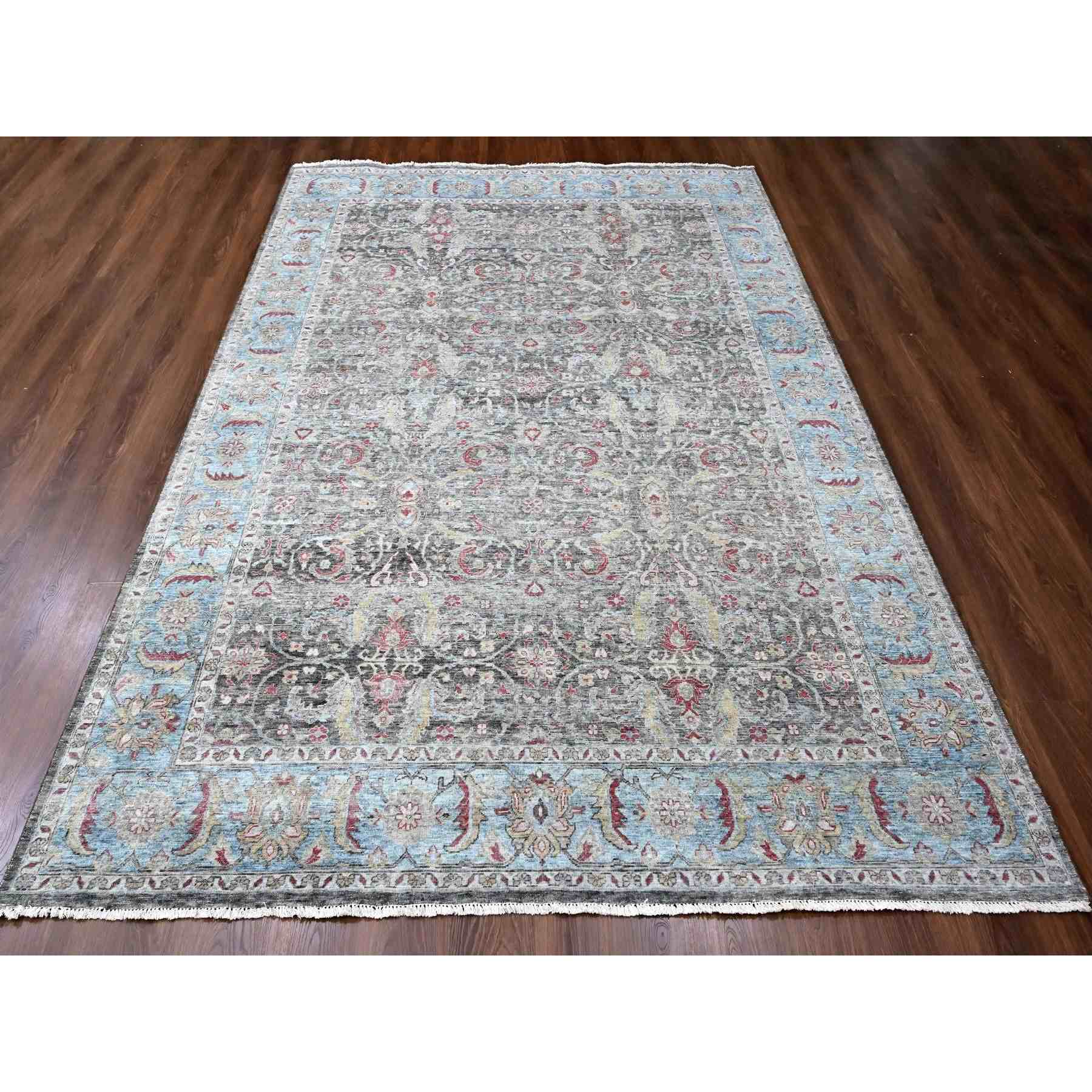 Oushak-And-Peshawar-Hand-Knotted-Rug-50675