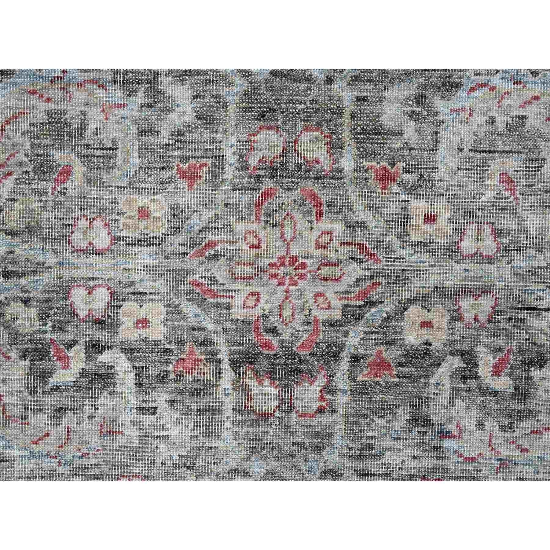 Oushak-And-Peshawar-Hand-Knotted-Rug-50675