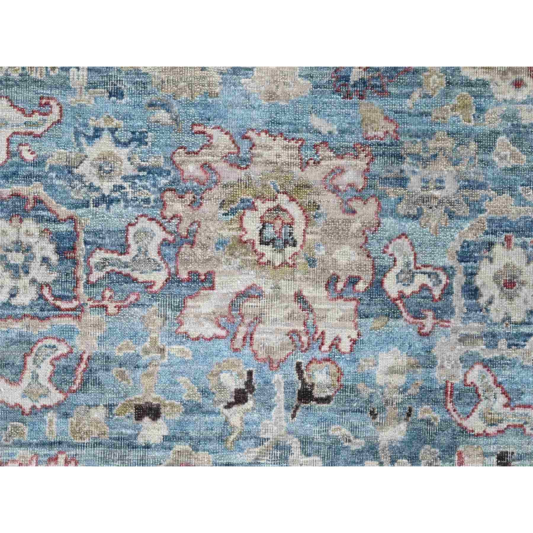 Oushak-And-Peshawar-Hand-Knotted-Rug-50730