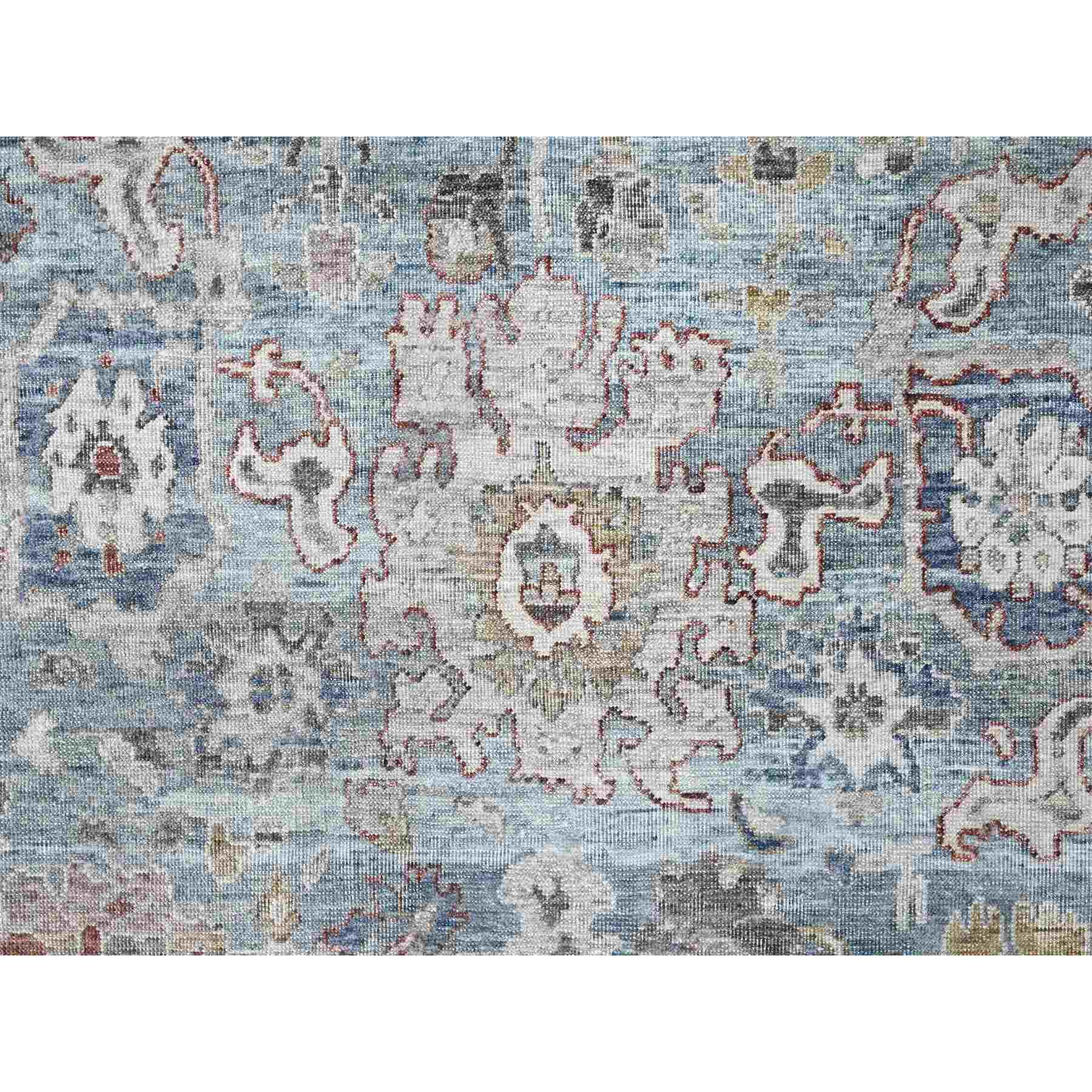 Oushak-And-Peshawar-Hand-Knotted-Rug-50735