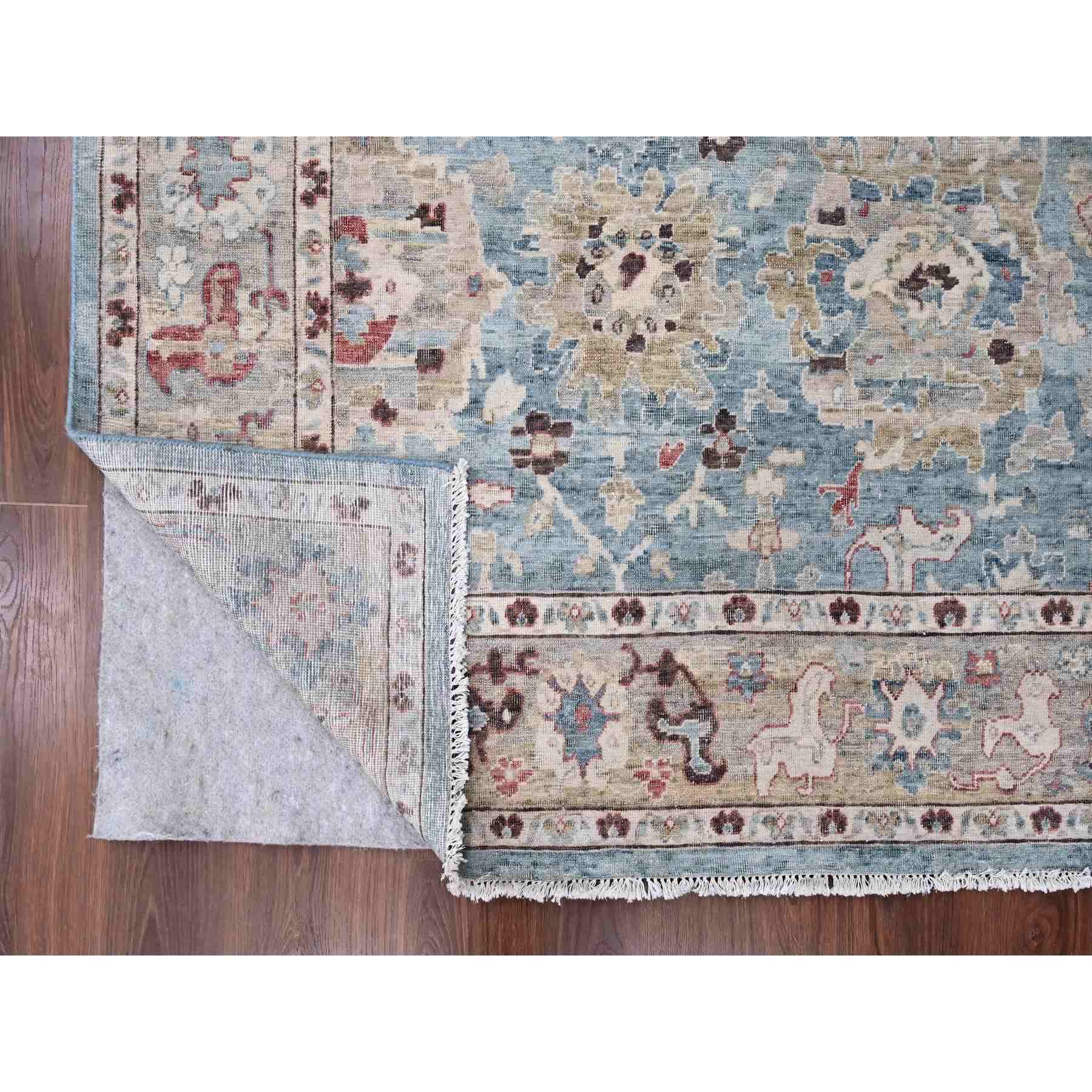 Oushak-And-Peshawar-Hand-Knotted-Rug-50740