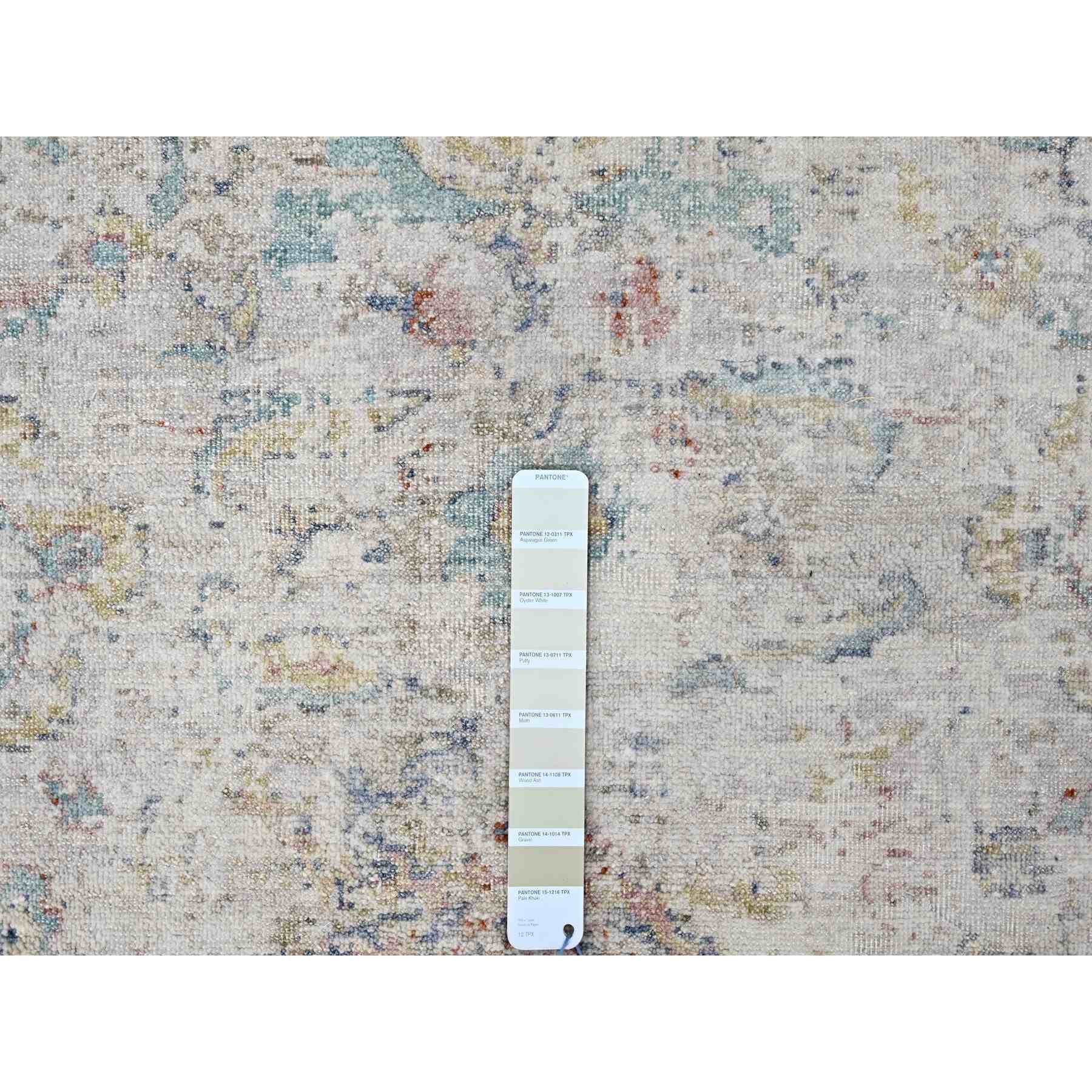 Oushak-And-Peshawar-Hand-Knotted-Rug-50805