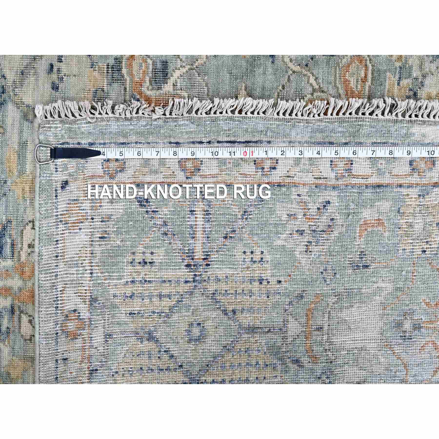 Oushak-And-Peshawar-Hand-Knotted-Rug-50830