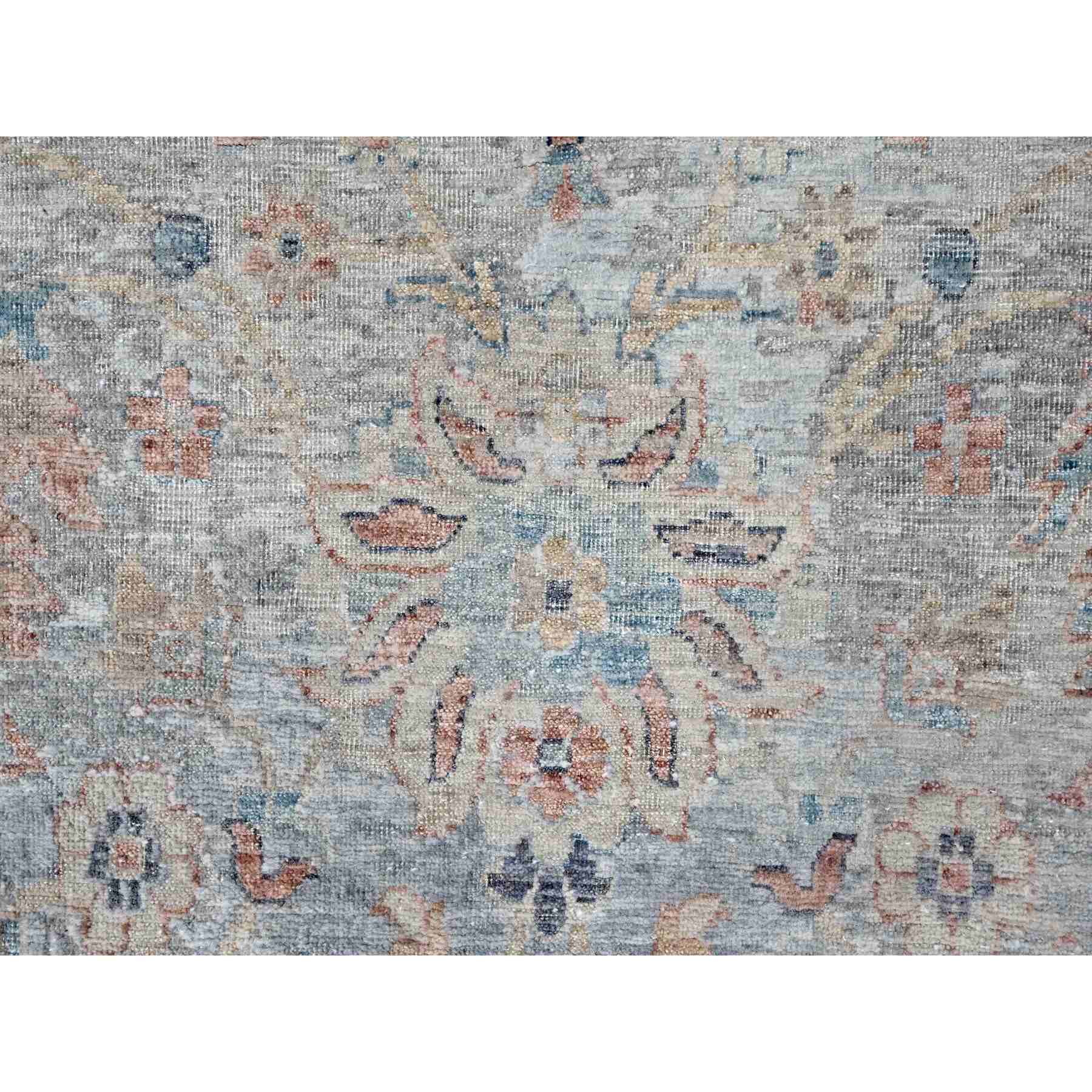 Oushak-And-Peshawar-Hand-Knotted-Rug-50835