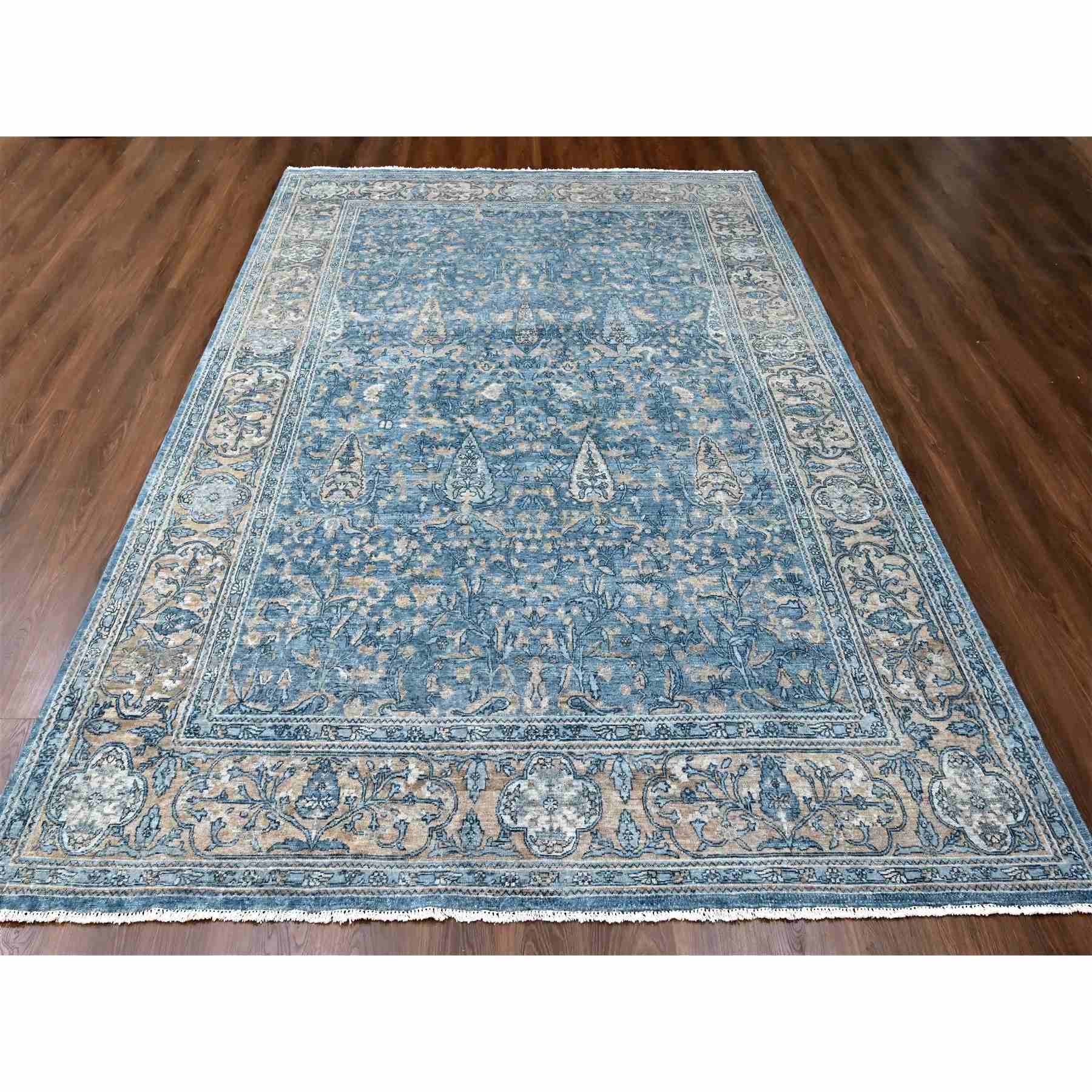 Oushak-And-Peshawar-Hand-Knotted-Rug-50860