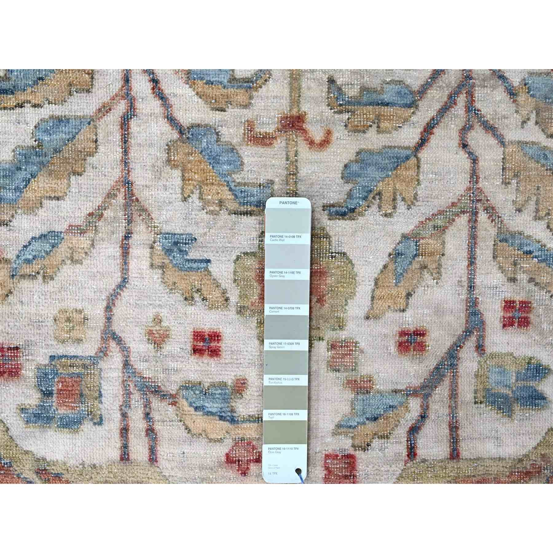 Oushak-And-Peshawar-Hand-Knotted-Rug-51110