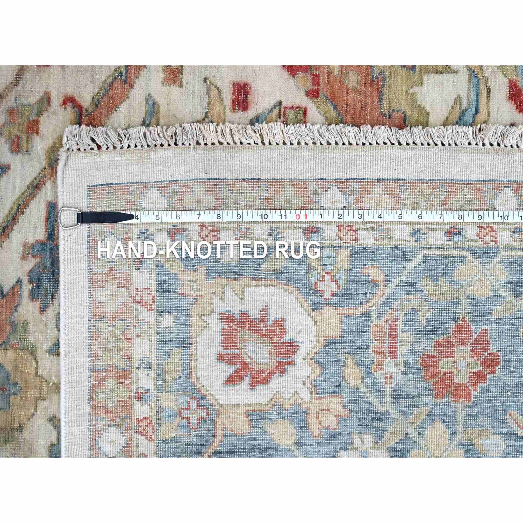 Oushak-And-Peshawar-Hand-Knotted-Rug-51110