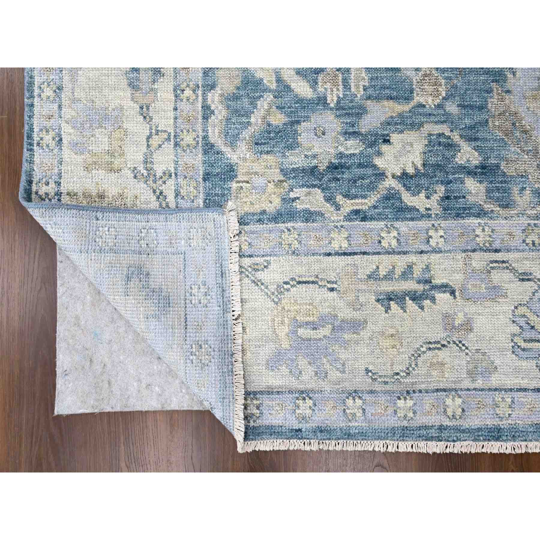 Oushak-And-Peshawar-Hand-Knotted-Rug-51170