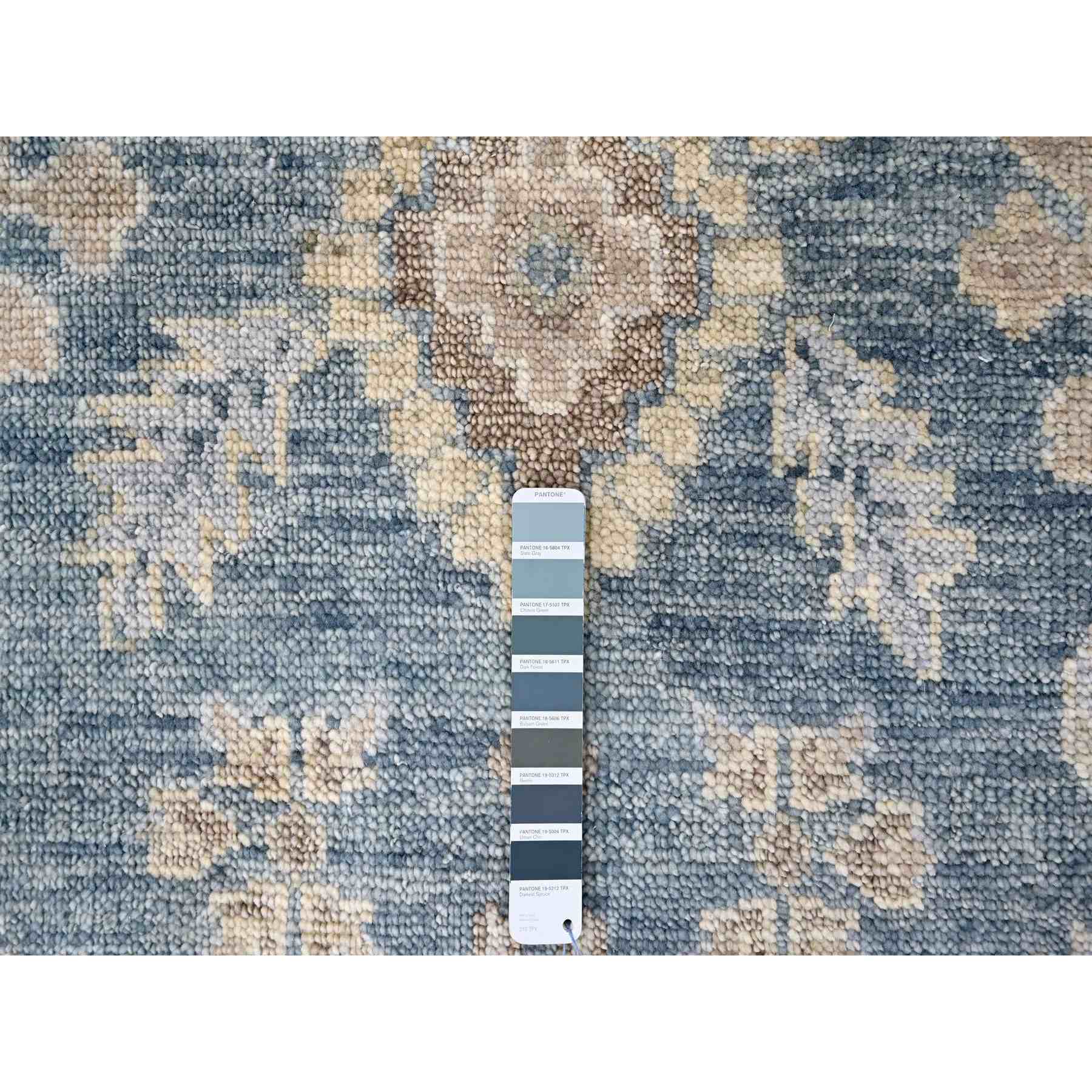 Oushak-And-Peshawar-Hand-Knotted-Rug-51170