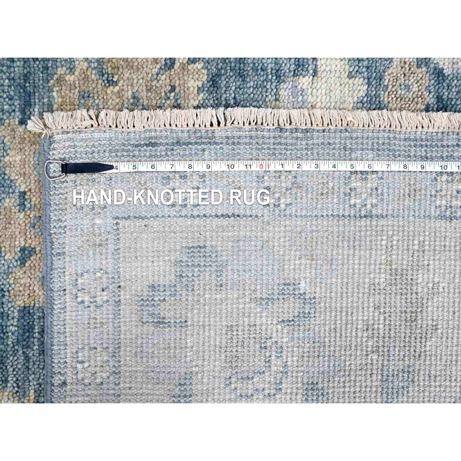 Oushak-And-Peshawar-Hand-Knotted-Rug-51170