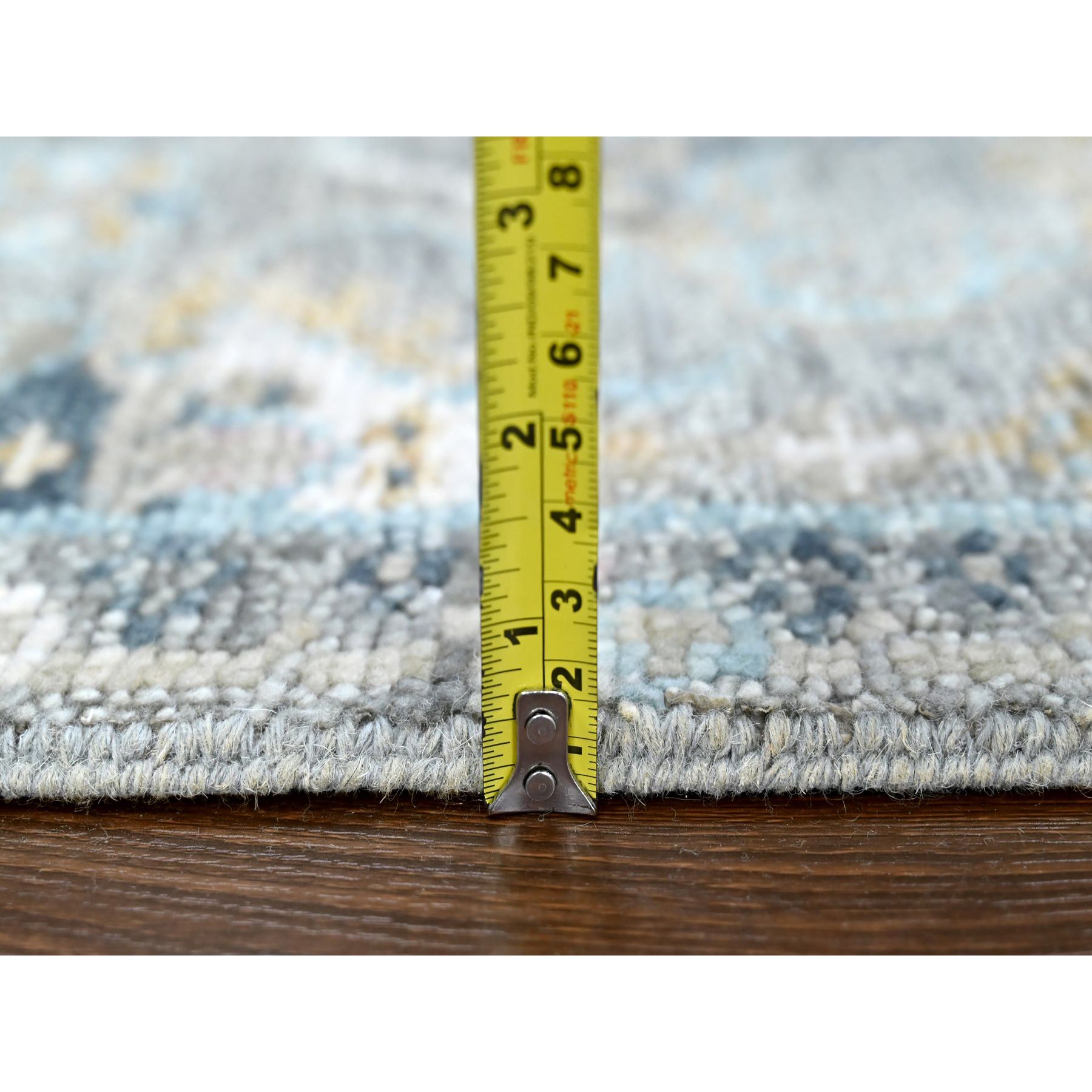 Oushak-And-Peshawar-Hand-Knotted-Rug-51235
