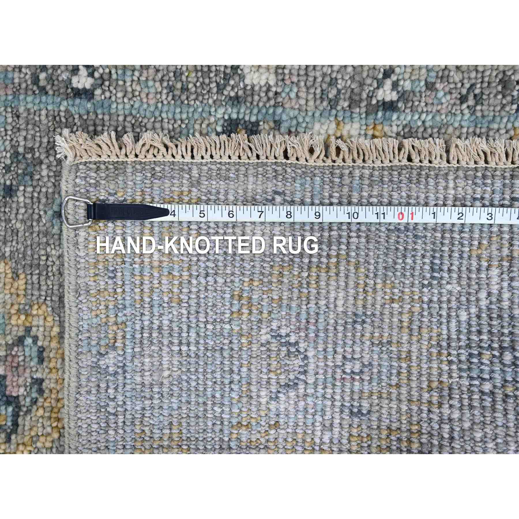Oushak-And-Peshawar-Hand-Knotted-Rug-51235