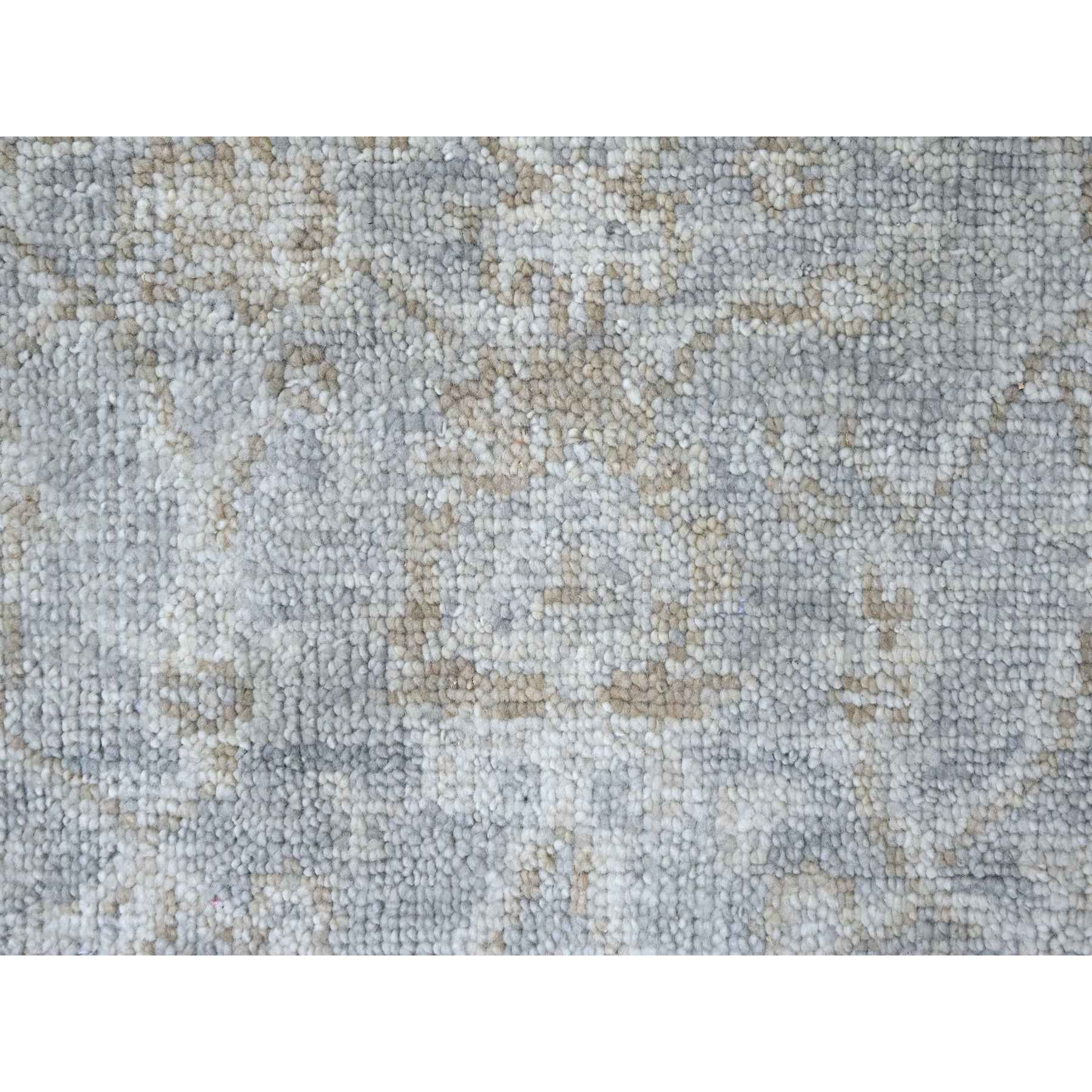 Oushak-And-Peshawar-Hand-Knotted-Rug-51245
