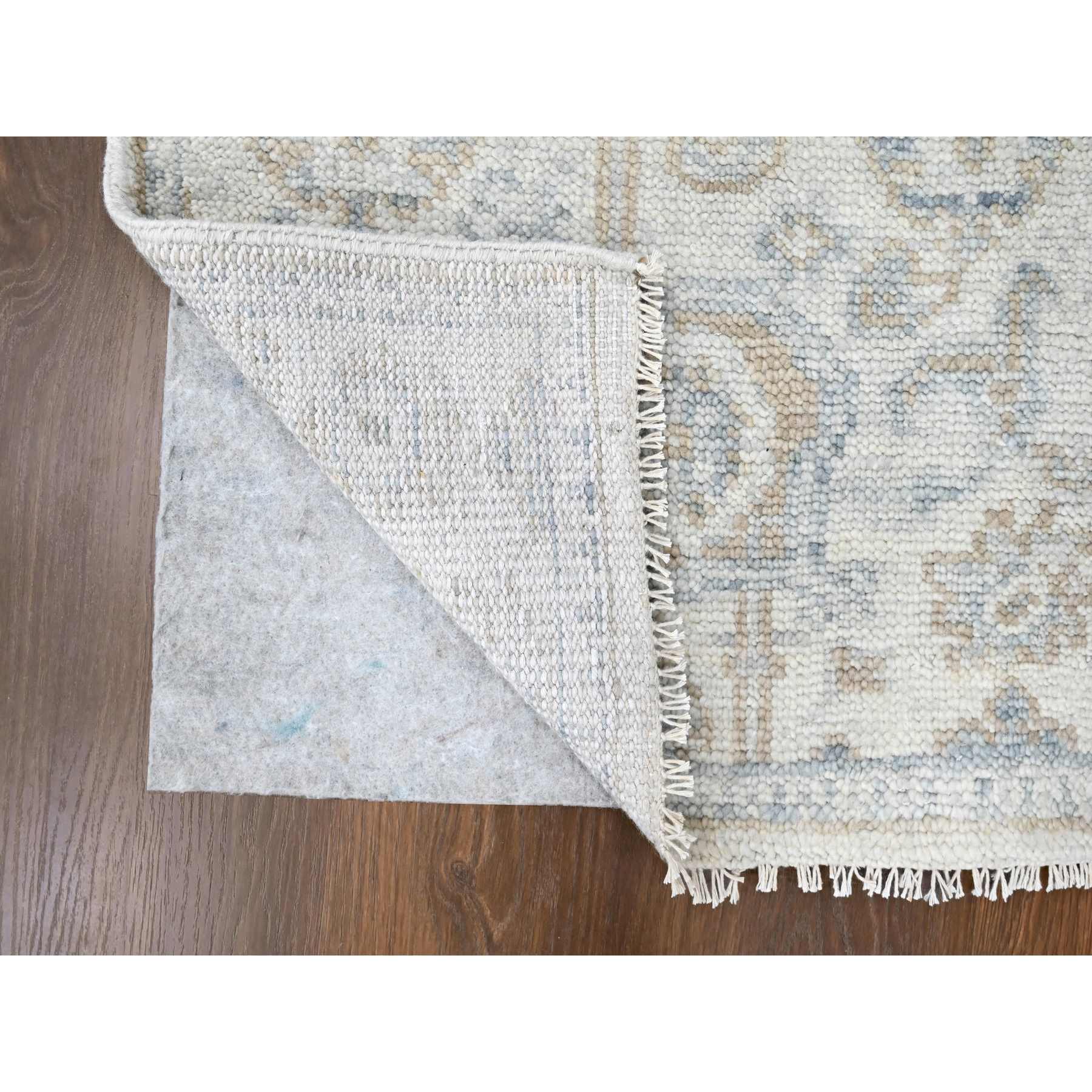 Oushak-And-Peshawar-Hand-Knotted-Rug-51320