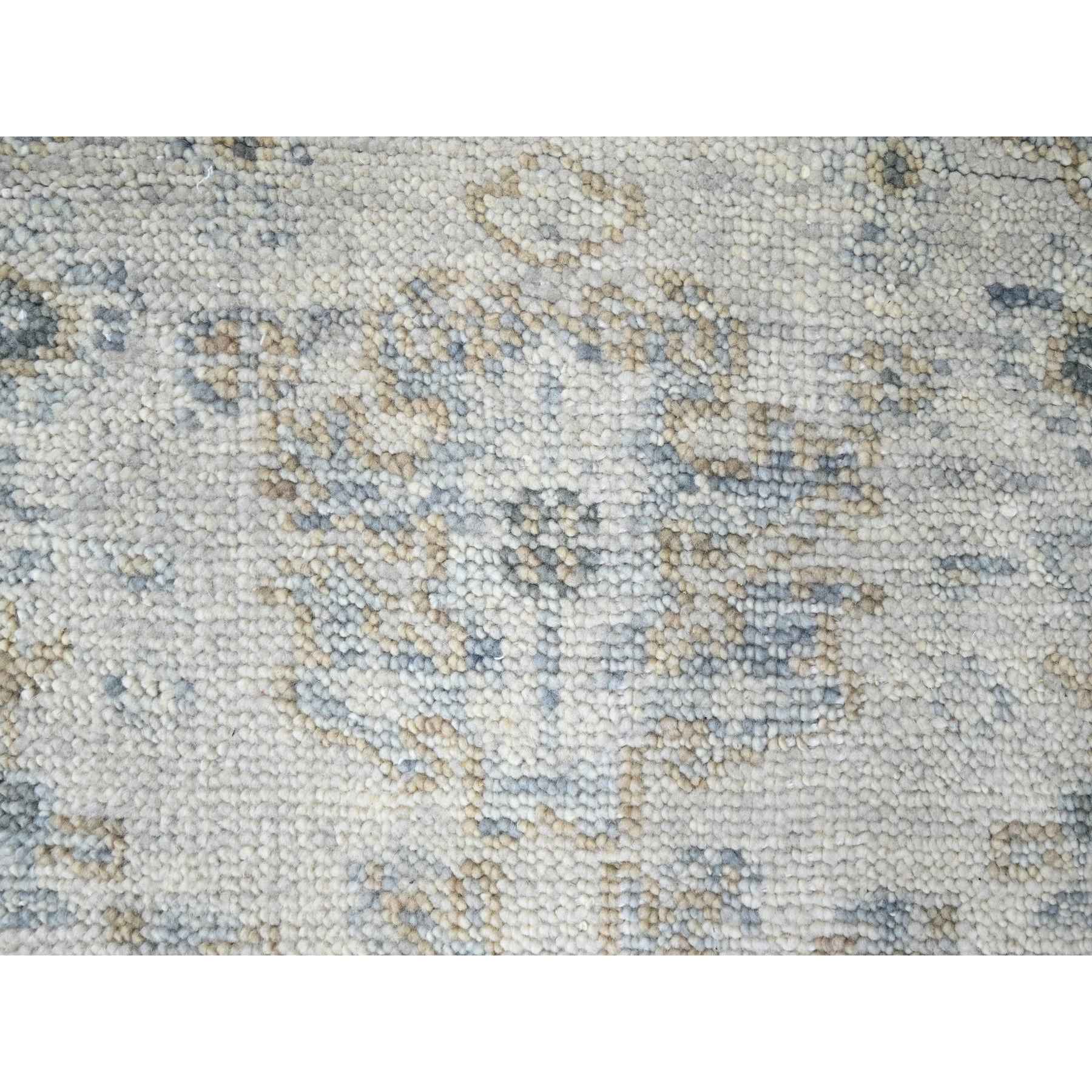 Oushak-And-Peshawar-Hand-Knotted-Rug-51320