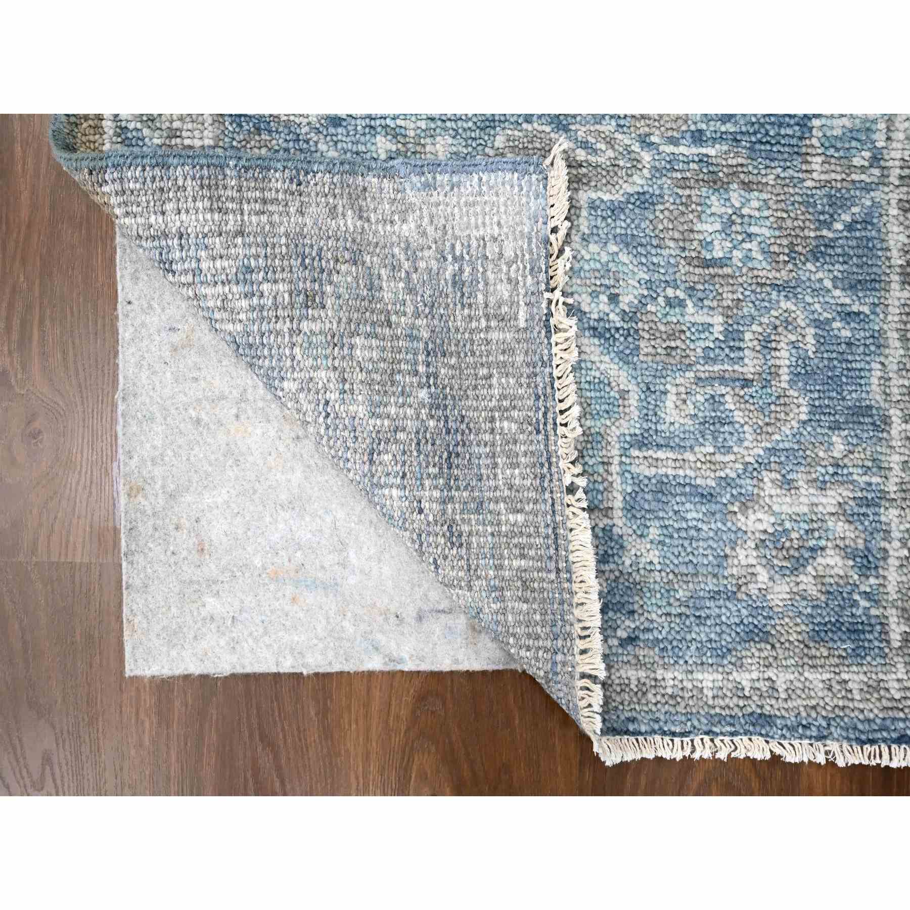 Oushak-And-Peshawar-Hand-Knotted-Rug-51325