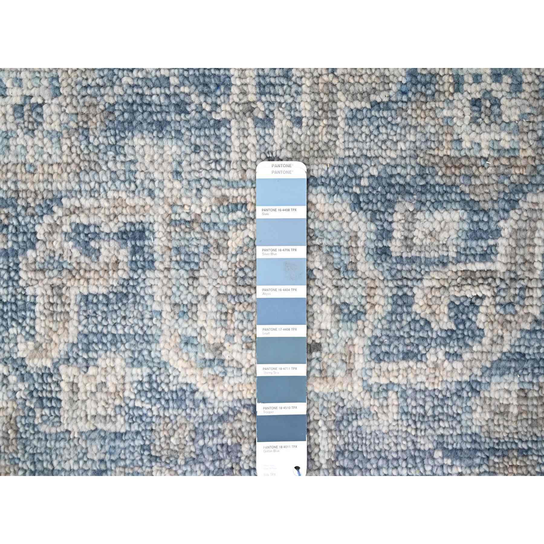 Oushak-And-Peshawar-Hand-Knotted-Rug-51325