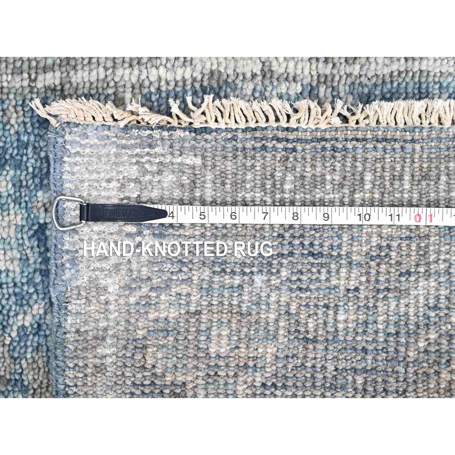 Oushak-And-Peshawar-Hand-Knotted-Rug-51325