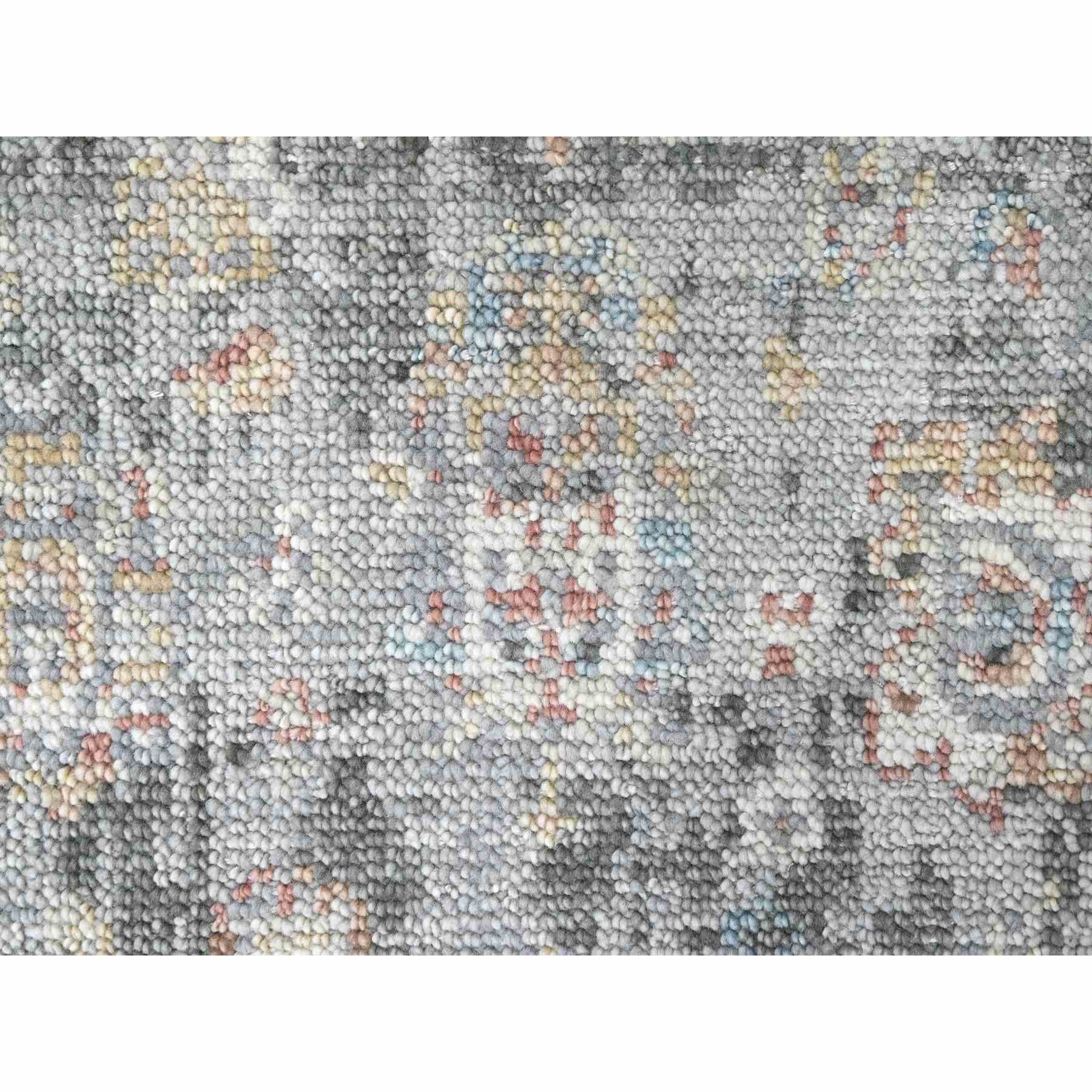 Oushak-And-Peshawar-Hand-Knotted-Rug-51330