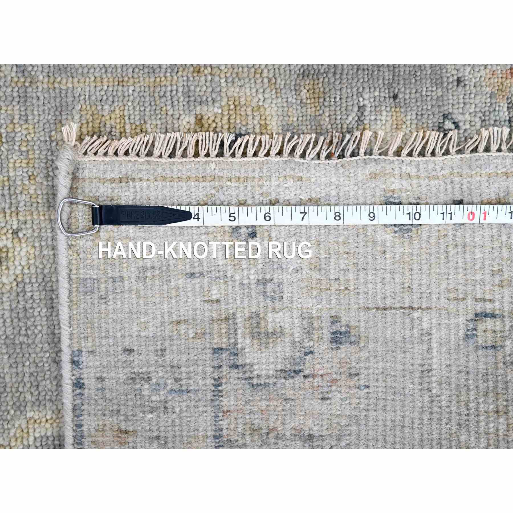 Oushak-And-Peshawar-Hand-Knotted-Rug-51375