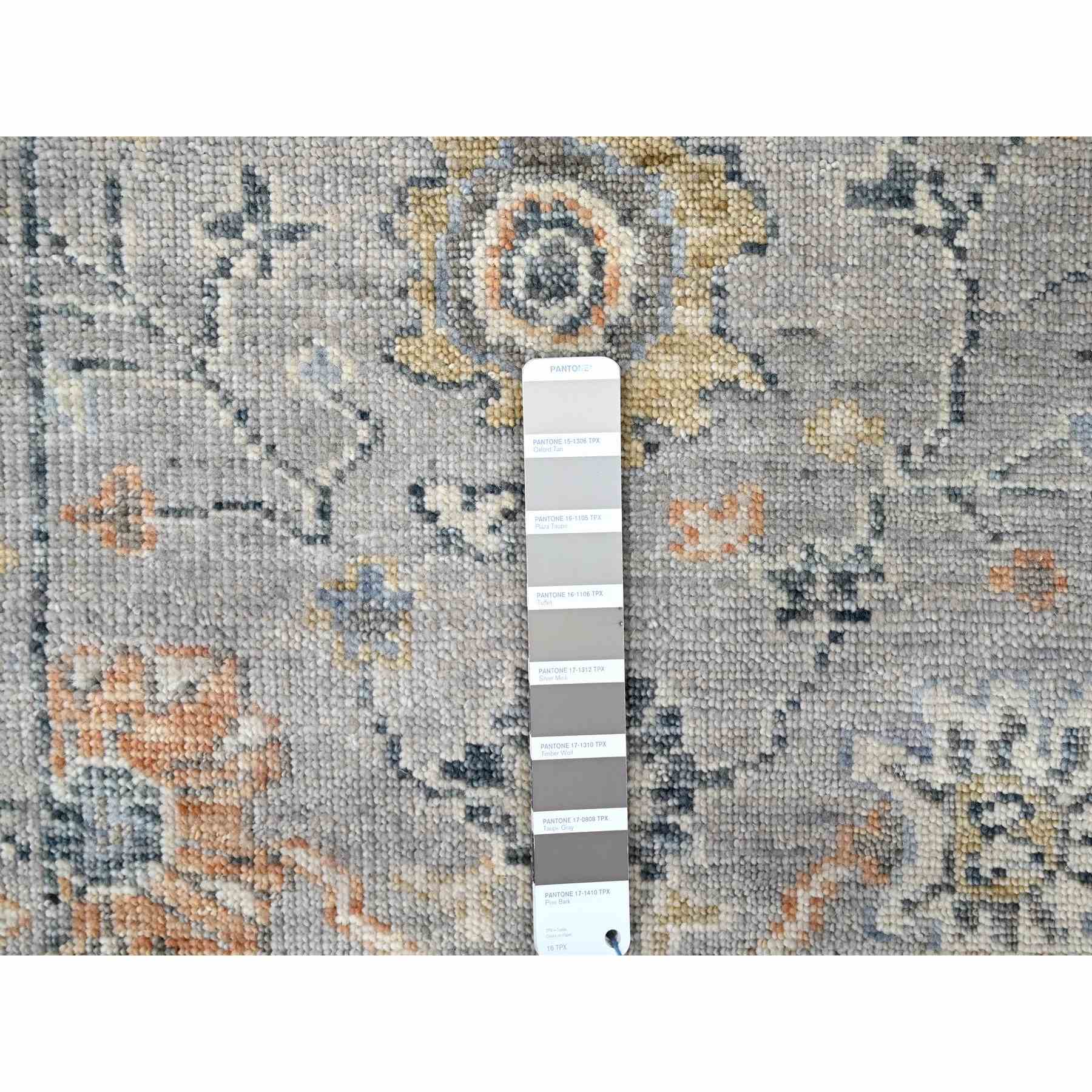 Oushak-And-Peshawar-Hand-Knotted-Rug-51380