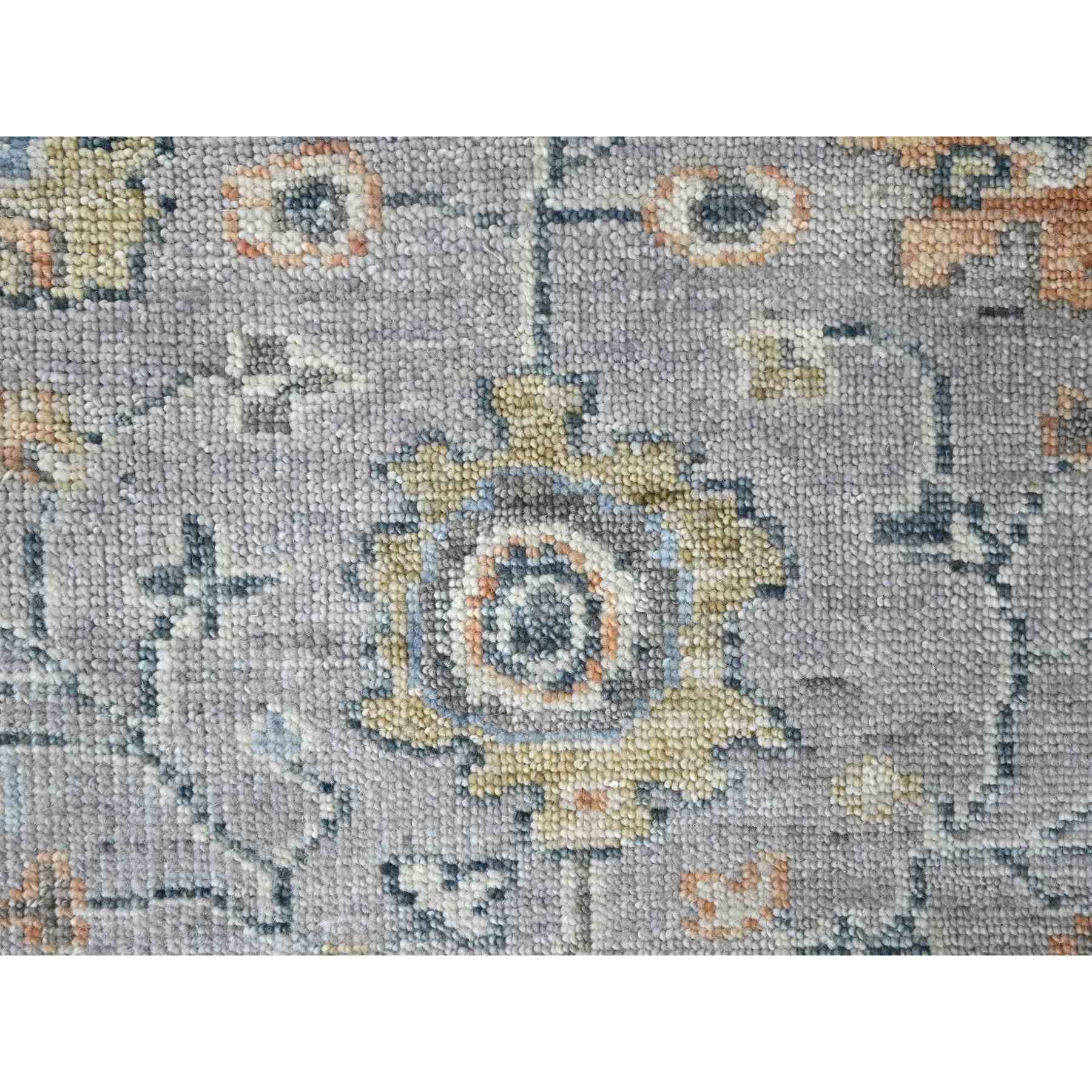 Oushak-And-Peshawar-Hand-Knotted-Rug-51380