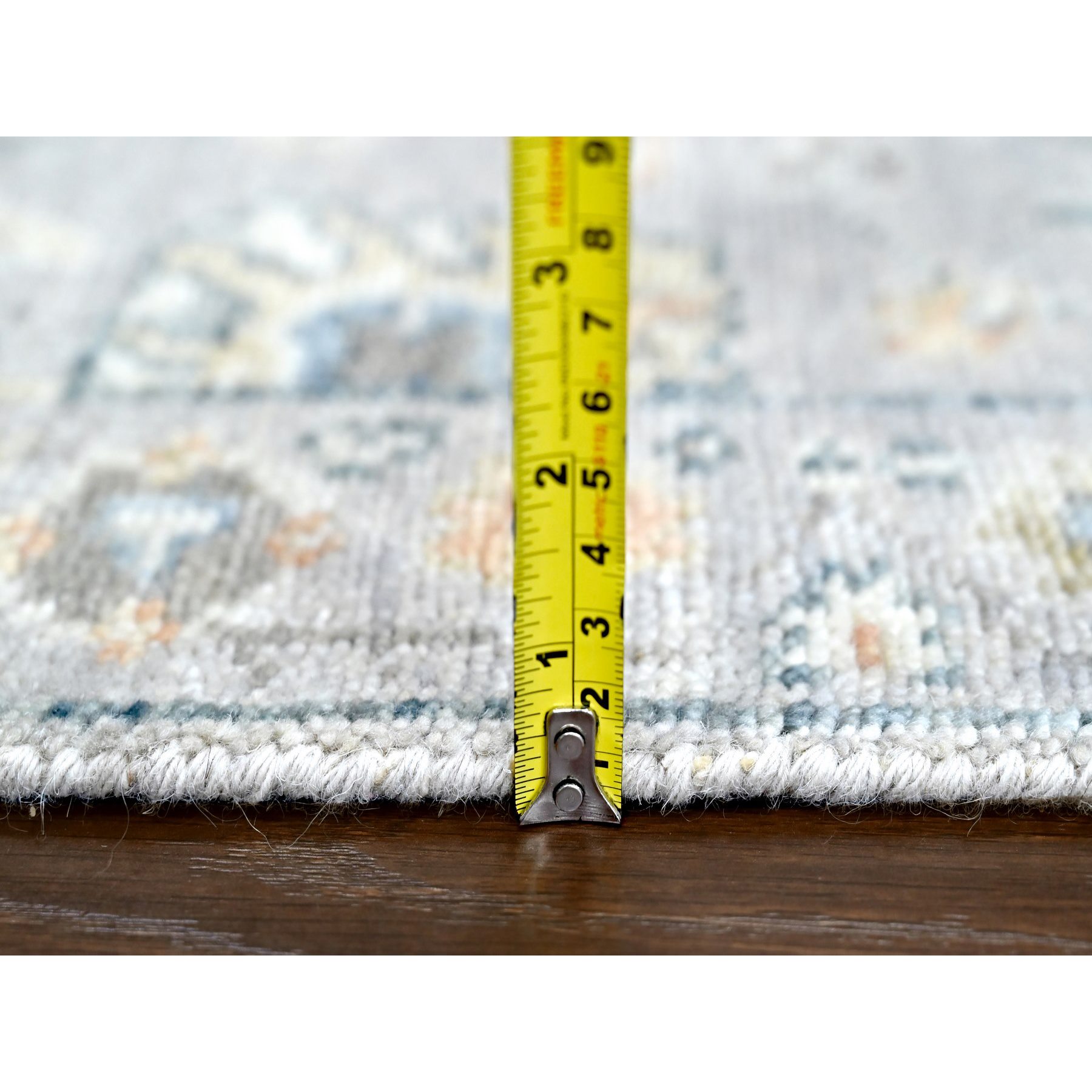 Oushak-And-Peshawar-Hand-Knotted-Rug-51380