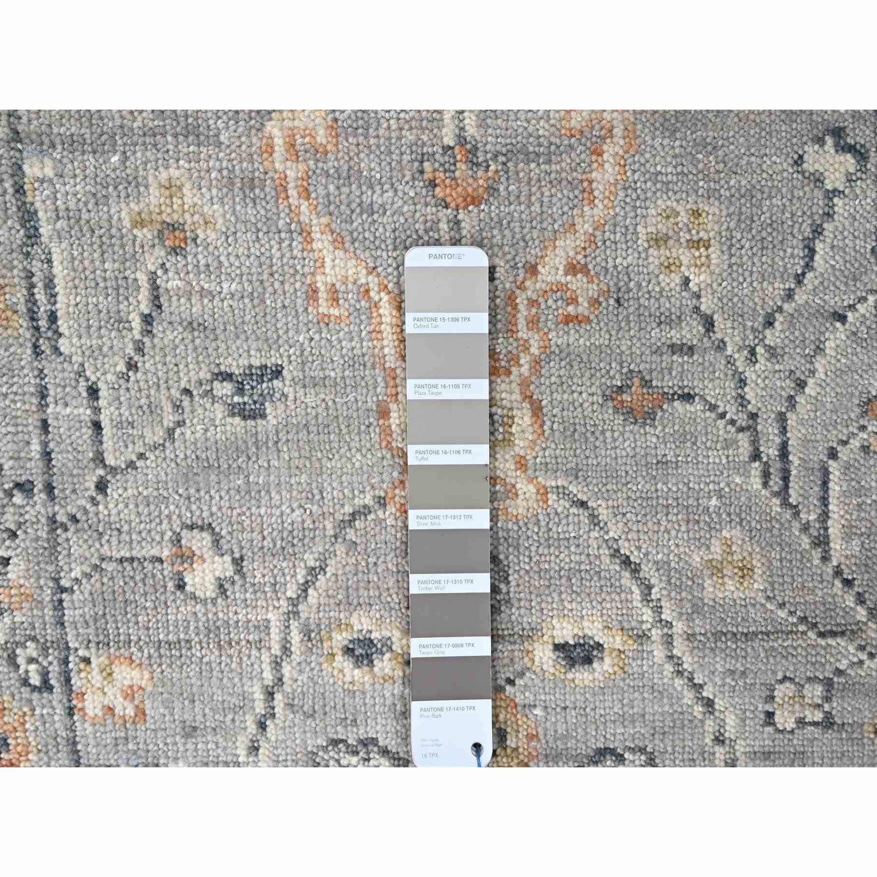 Oushak-And-Peshawar-Hand-Knotted-Rug-51385