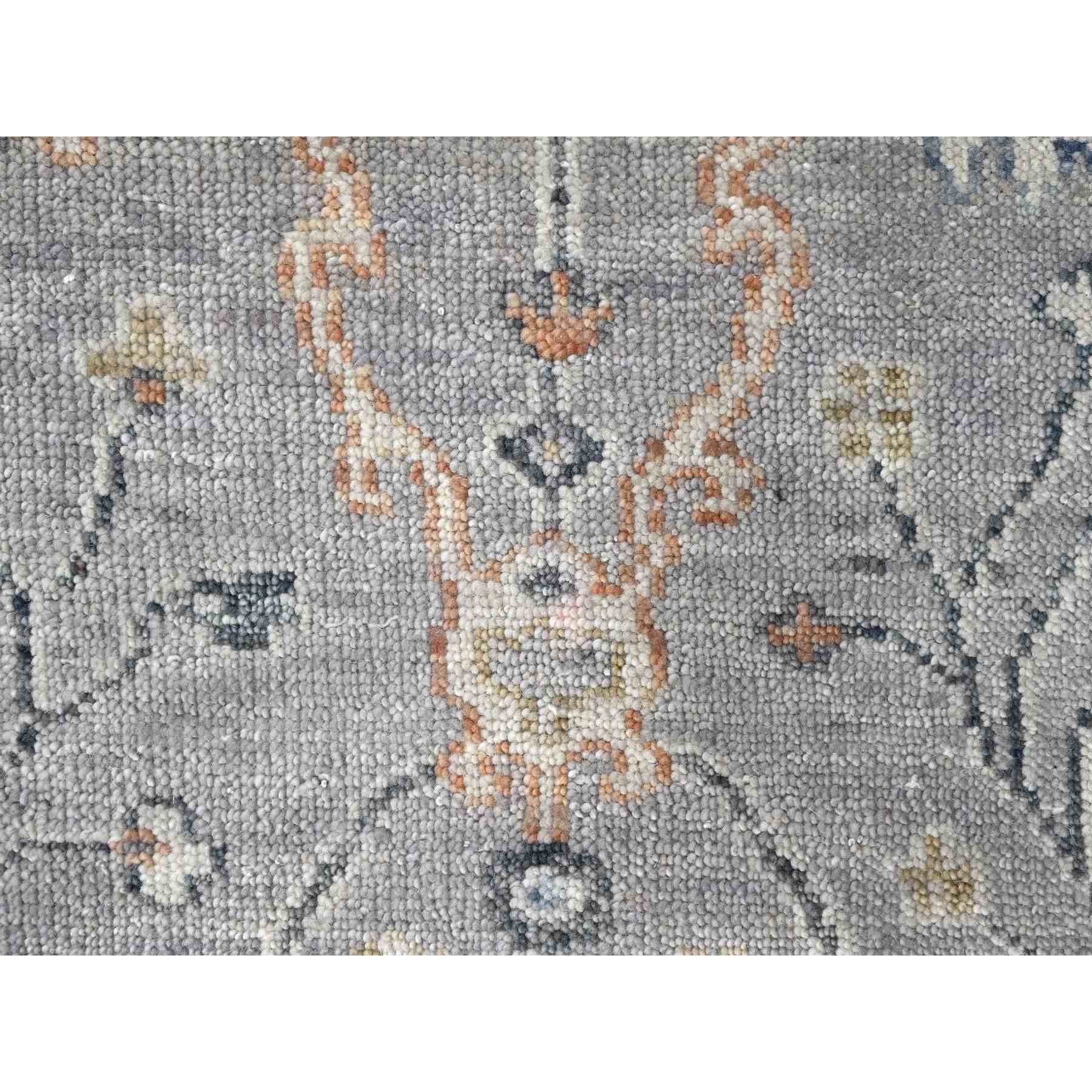 Oushak-And-Peshawar-Hand-Knotted-Rug-51385