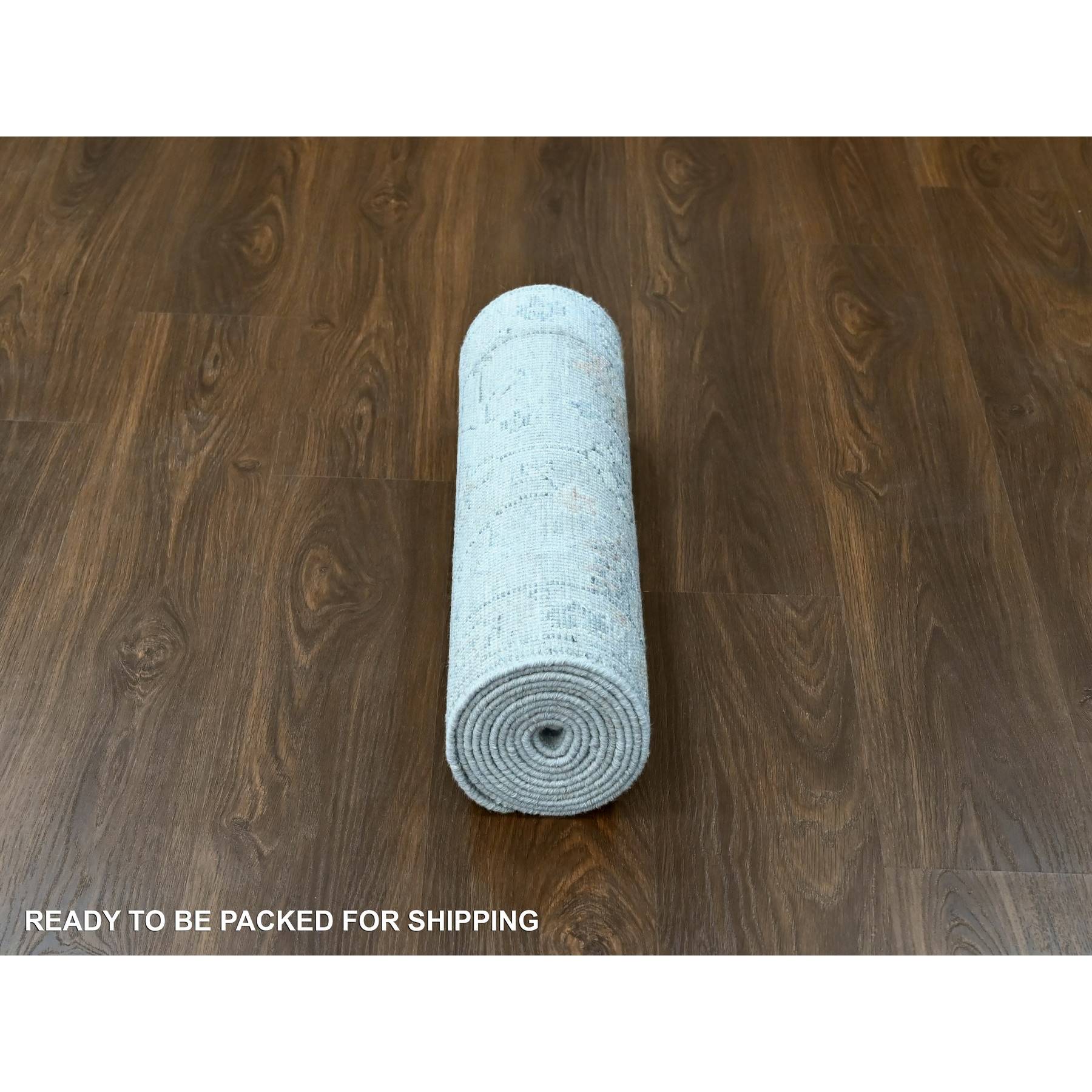 Oushak-And-Peshawar-Hand-Knotted-Rug-51385