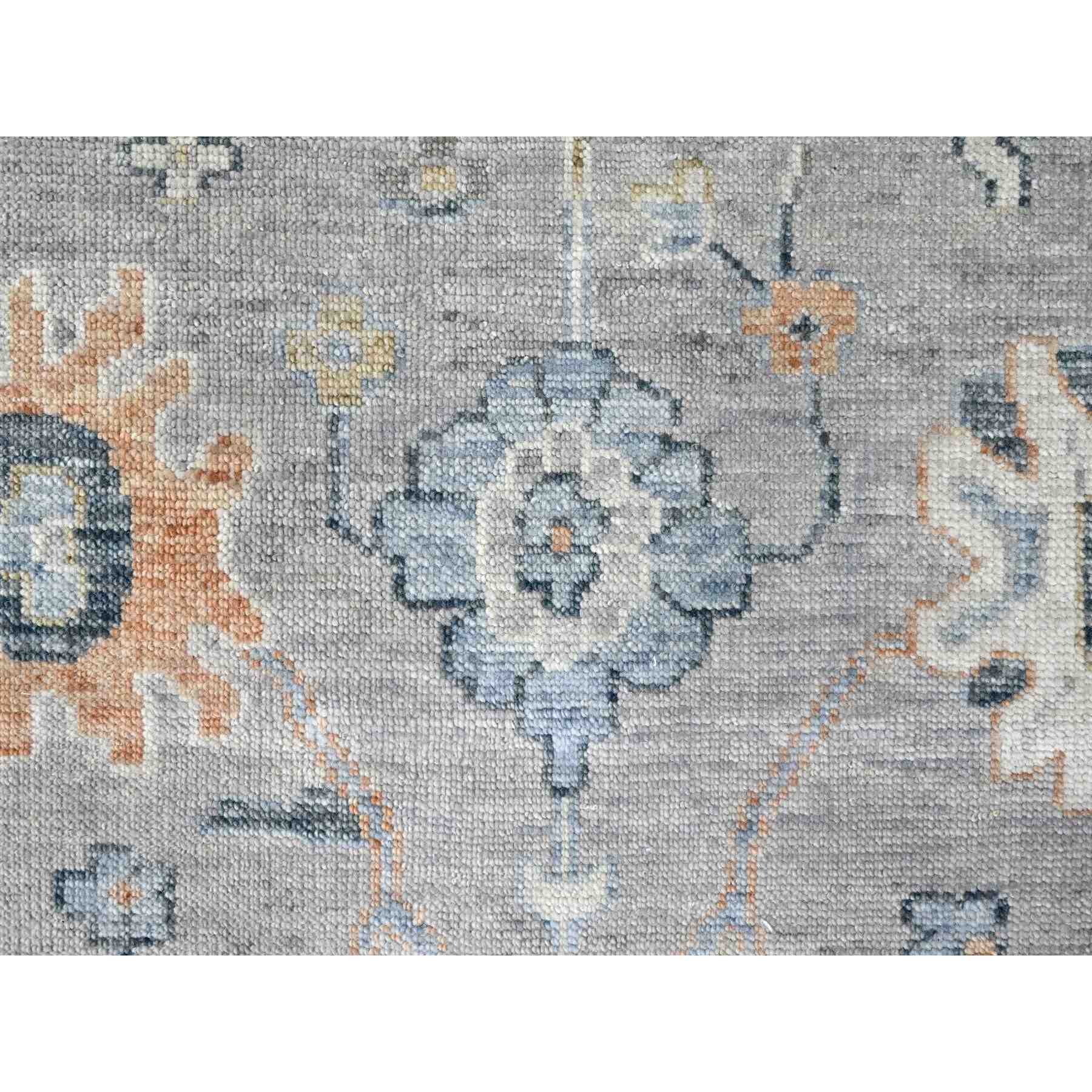 Oushak-And-Peshawar-Hand-Knotted-Rug-51390