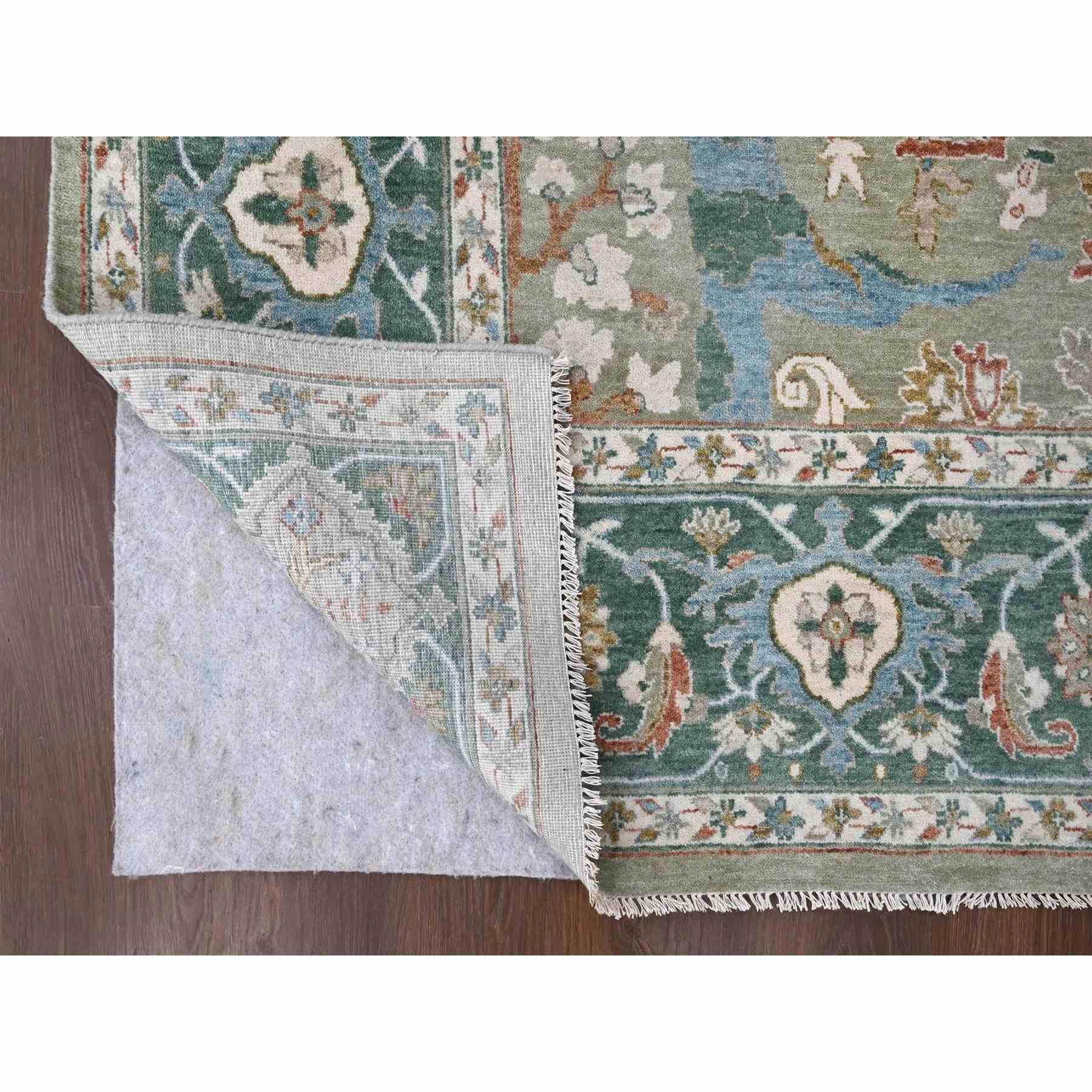 Oushak-And-Peshawar-Hand-Knotted-Rug-51550