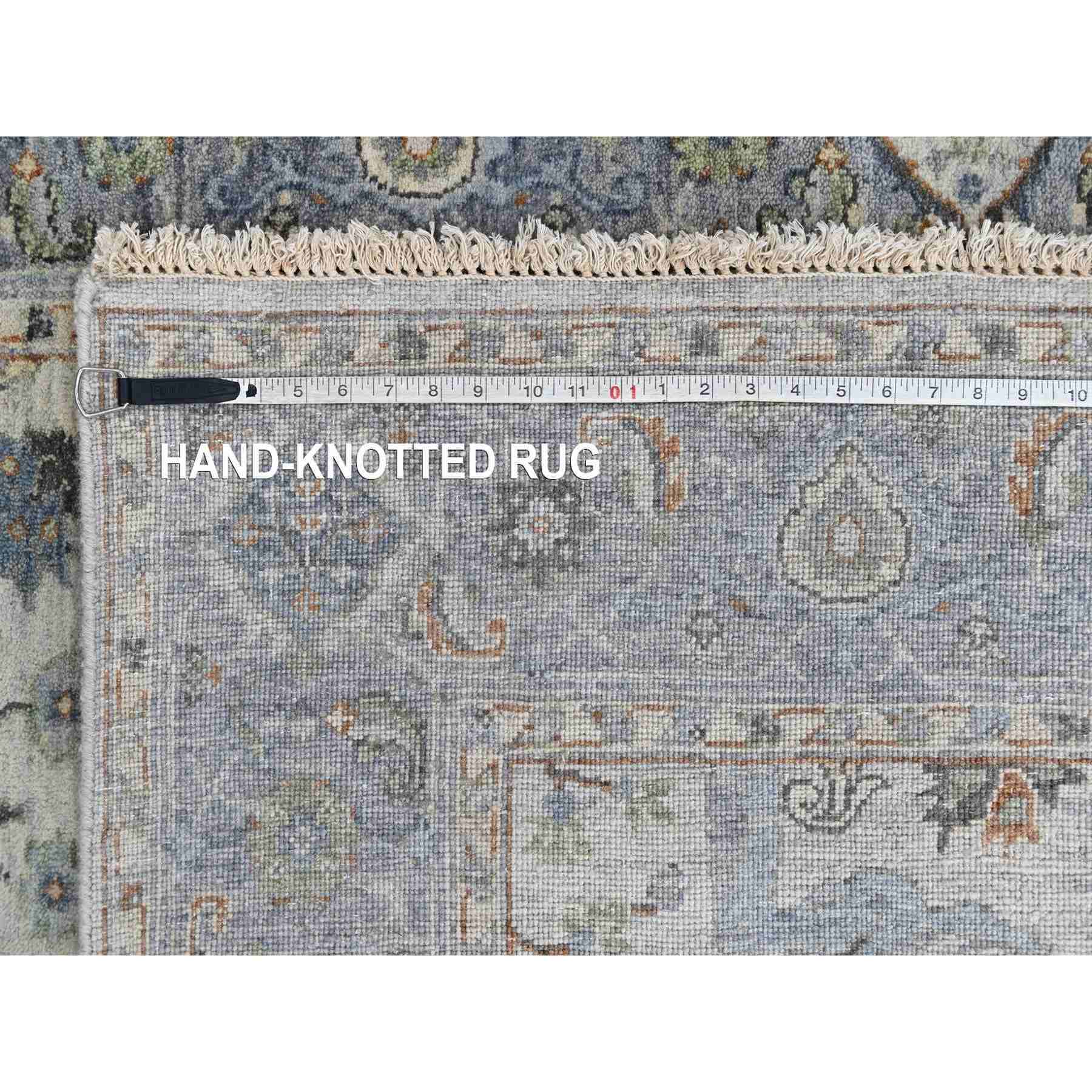 Oushak-And-Peshawar-Hand-Knotted-Rug-51830