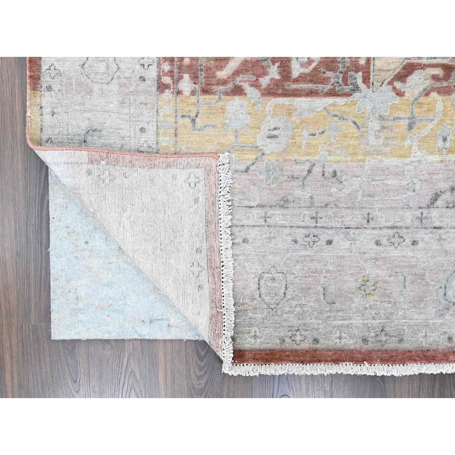Oushak-And-Peshawar-Hand-Knotted-Rug-51980