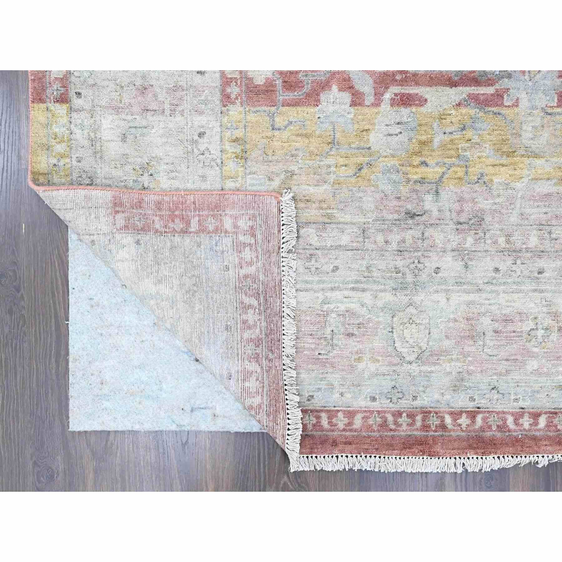Oushak-And-Peshawar-Hand-Knotted-Rug-51985