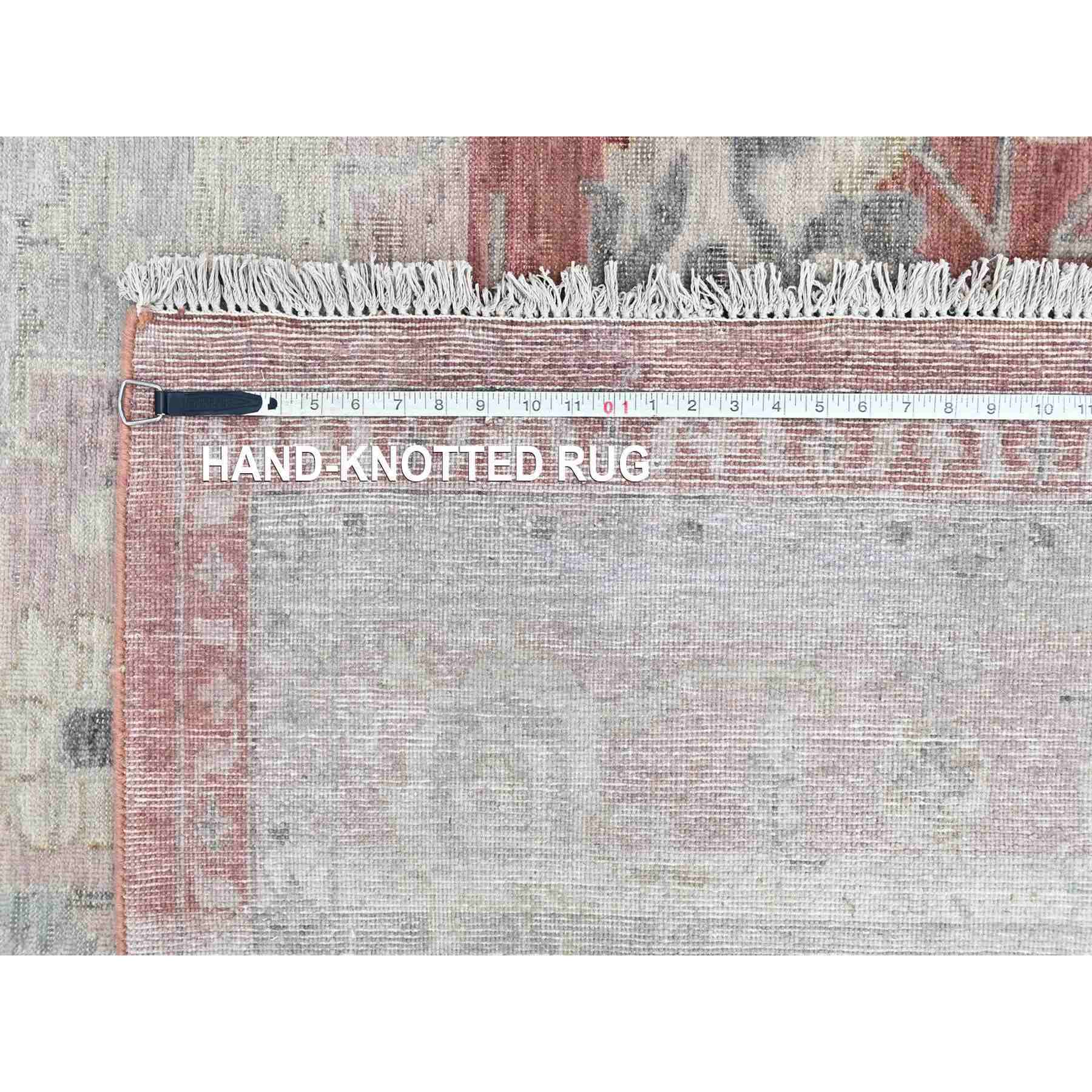Oushak-And-Peshawar-Hand-Knotted-Rug-51985