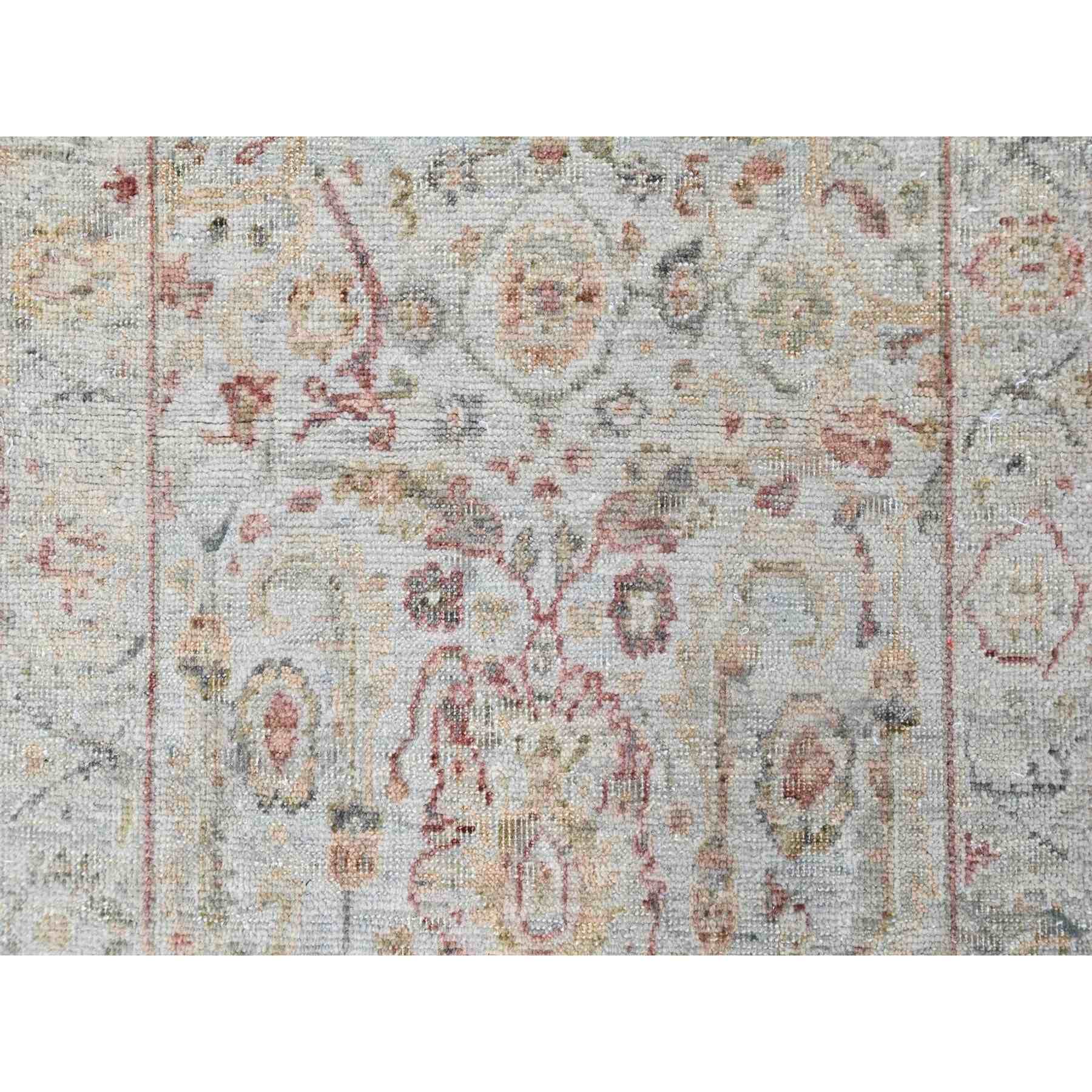 Oushak-And-Peshawar-Hand-Knotted-Rug-51990