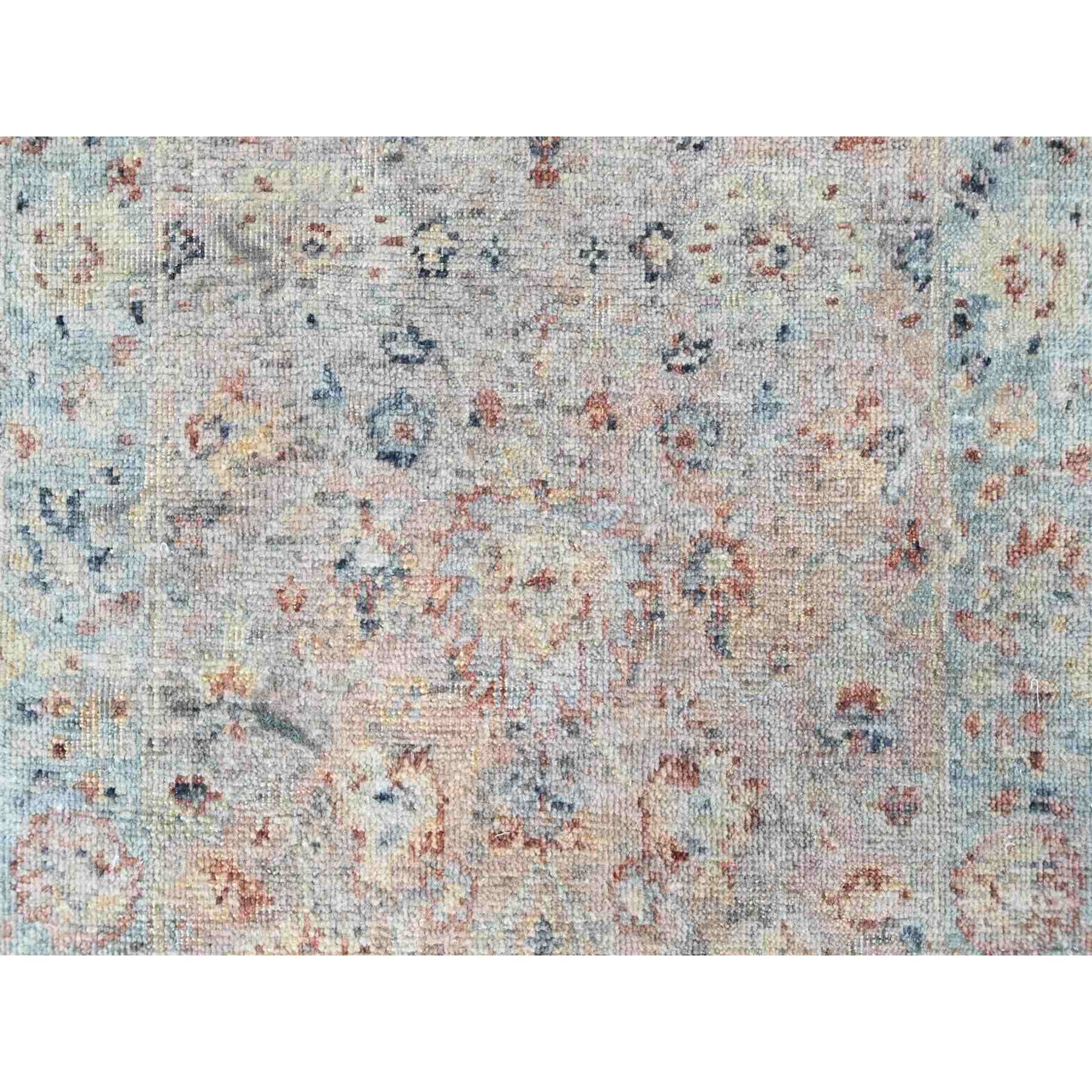 Oushak-And-Peshawar-Hand-Knotted-Rug-51995